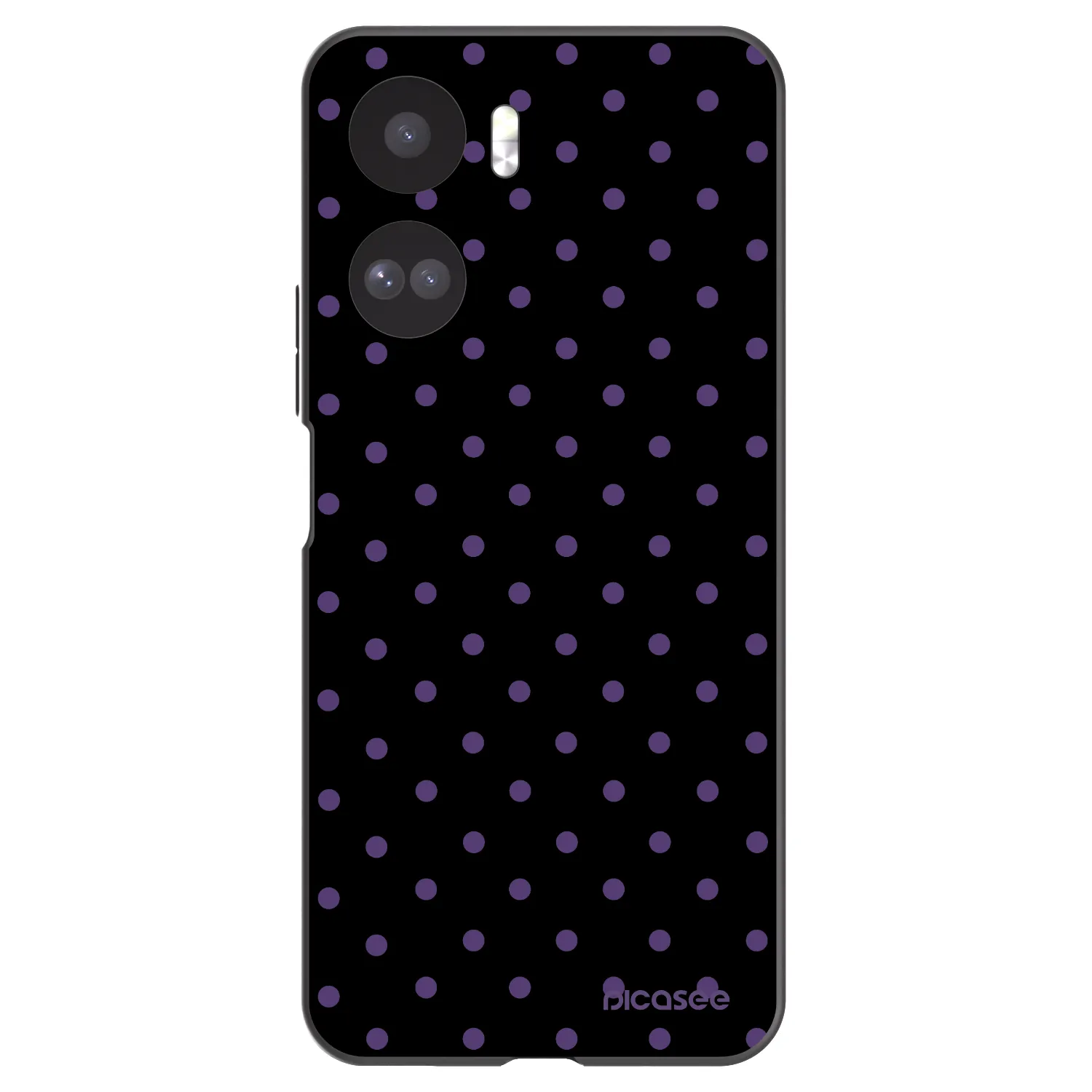 Picasee silikónový čierny obal pre Honor 90 Lite 5G - Flickers