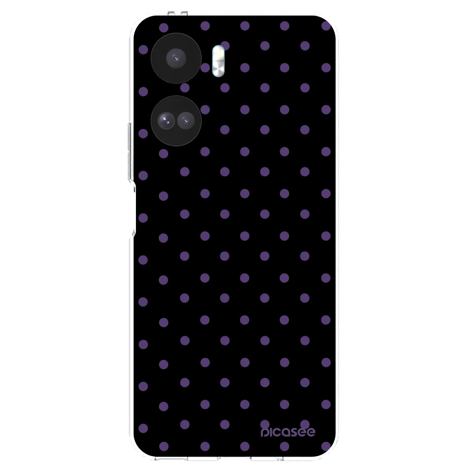 Picasee silikónový prehľadný obal pre Honor 90 Lite 5G - Flickers