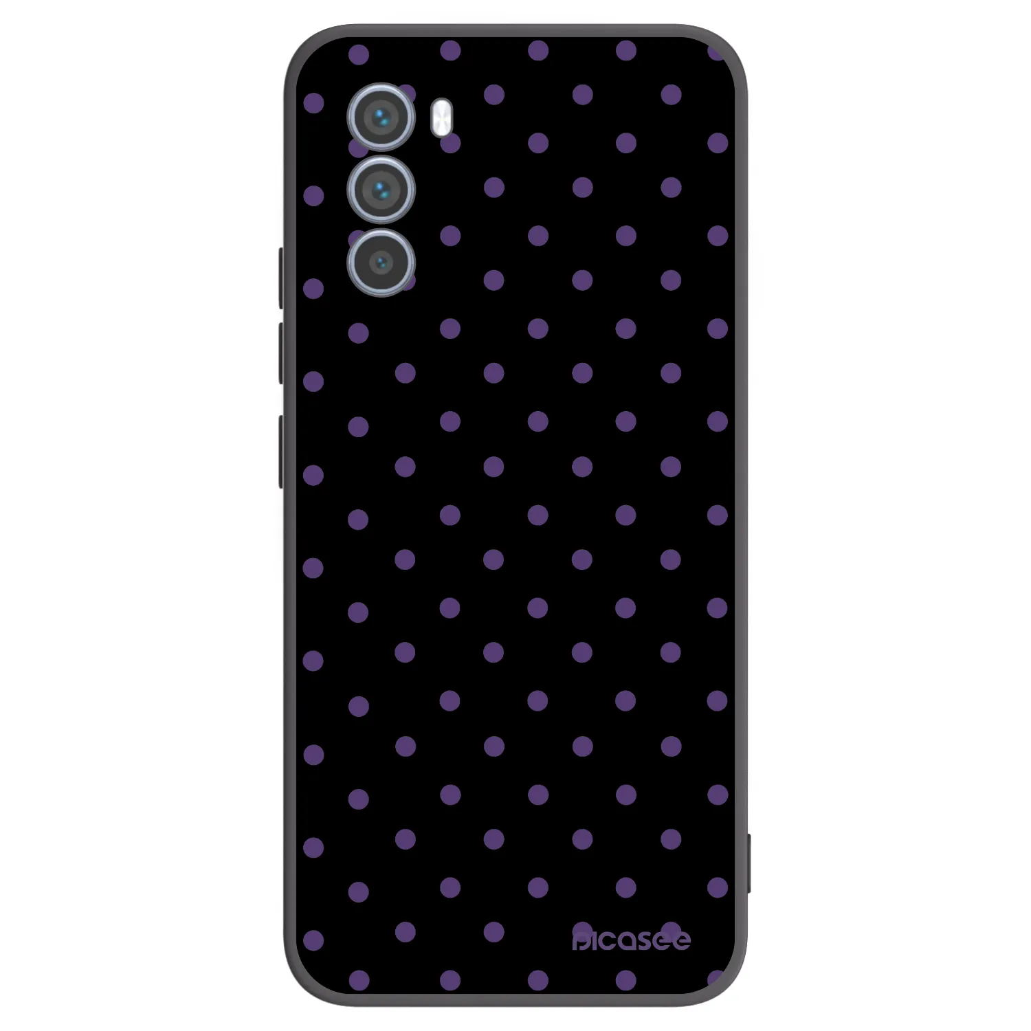 Picasee silikónový čierny obal pre Motorola Moto G62 - Flickers