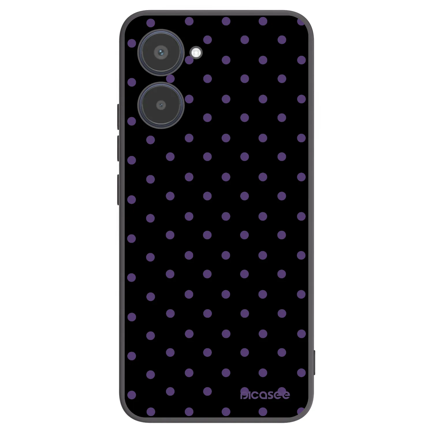 Picasee silikónový čierny obal pre Realme 10 4G - Flickers