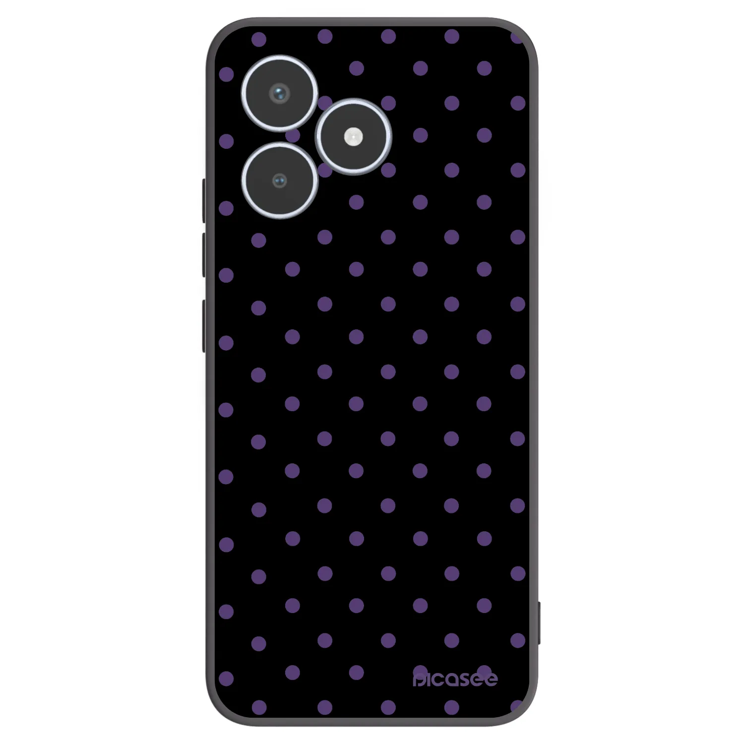 Picasee silikónový čierny obal pre Realme C53 - Flickers
