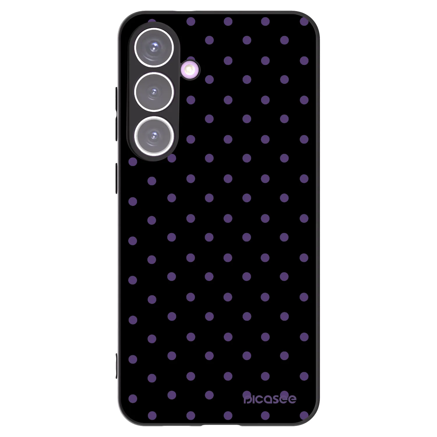 Picasee silikónový čierny obal pre Samsung Galaxy S24+ S926B 5G - Flickers