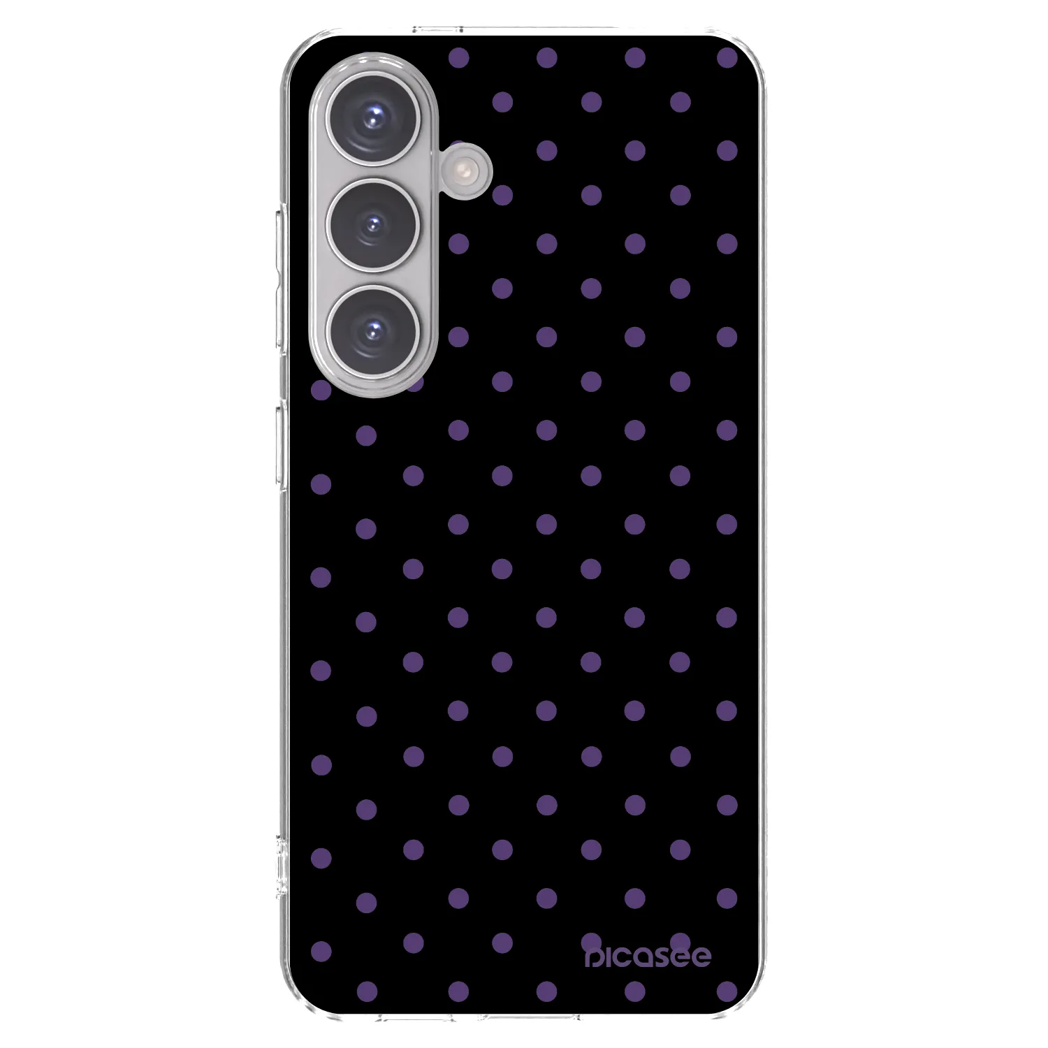 Picasee silikónový prehľadný obal pre Samsung Galaxy S24 S921B 5G - Flickers