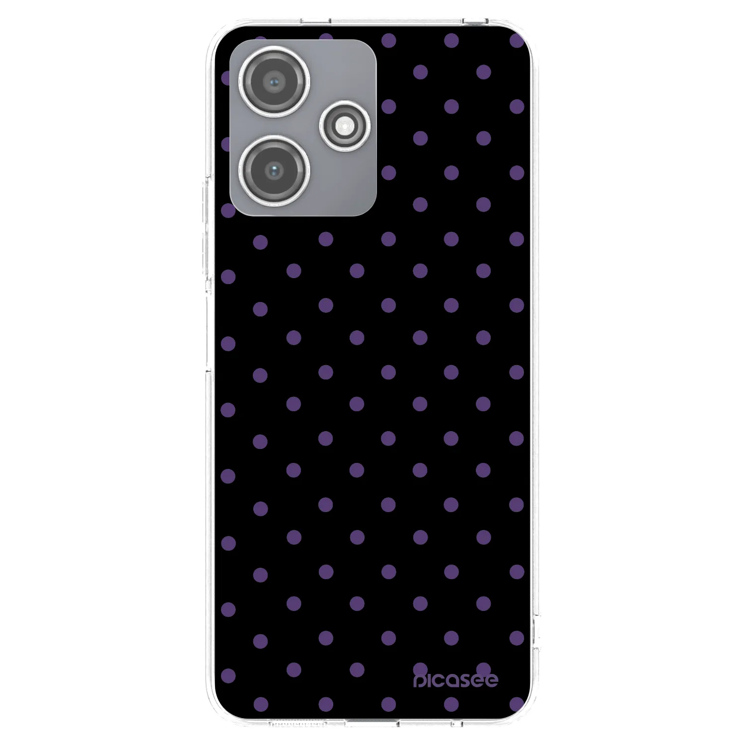Picasee silikónový prehľadný obal pre Xiaomi Redmi 12 5G - Flickers