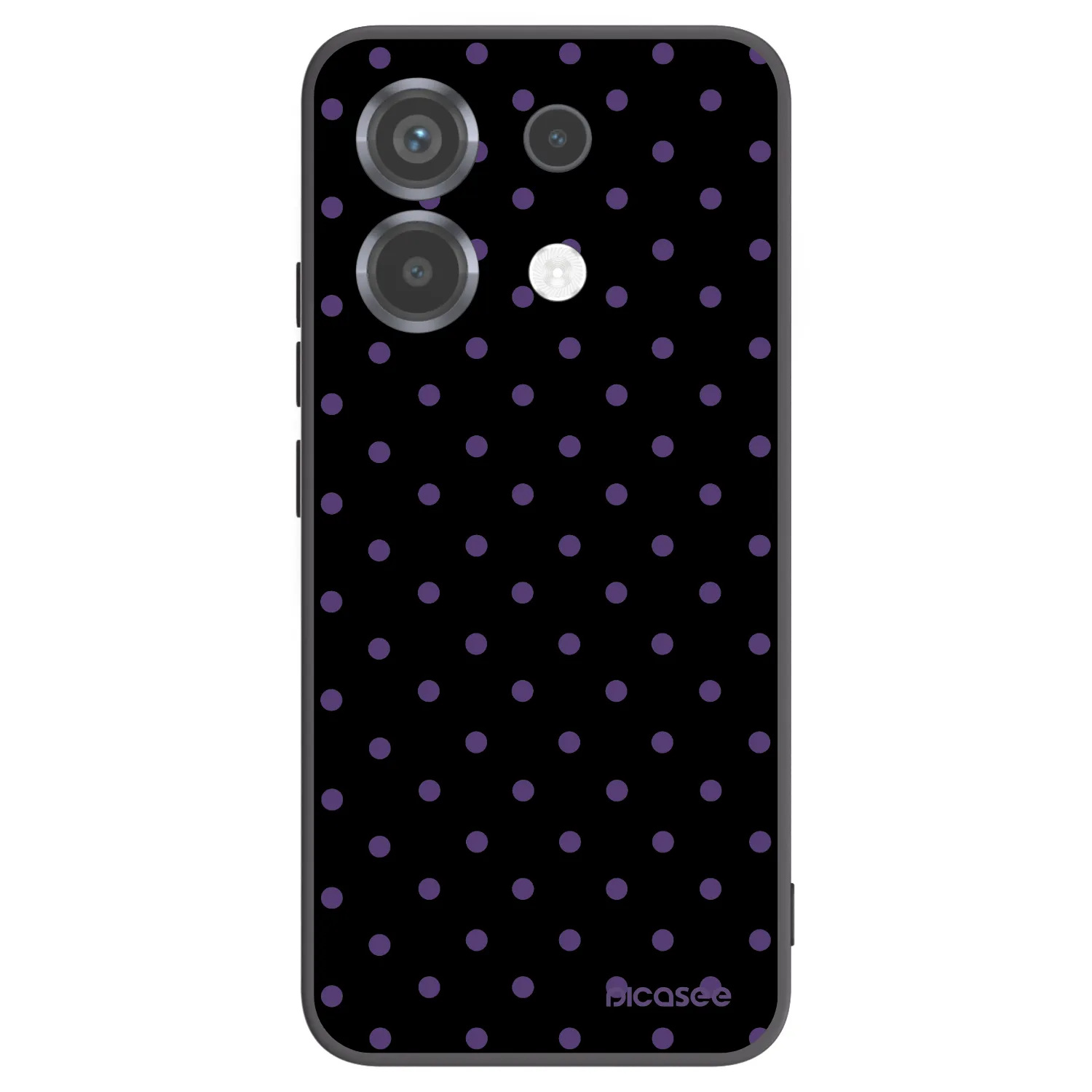Picasee silikónový čierny obal pre Xiaomi Poco X6 - Flickers
