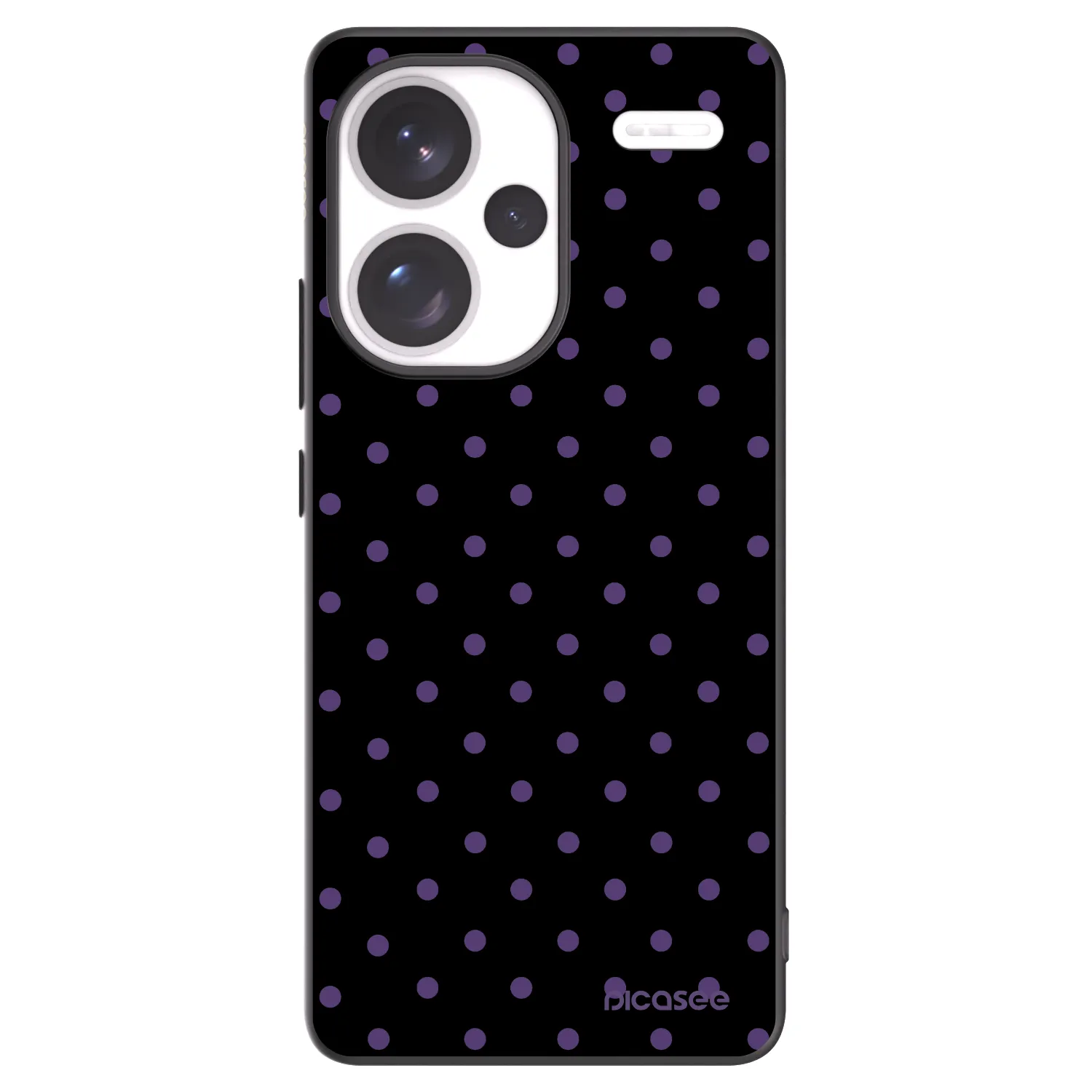 Picasee silikónový čierny obal pre Xiaomi Redmi Note 13 Pro+ 5G - Flickers