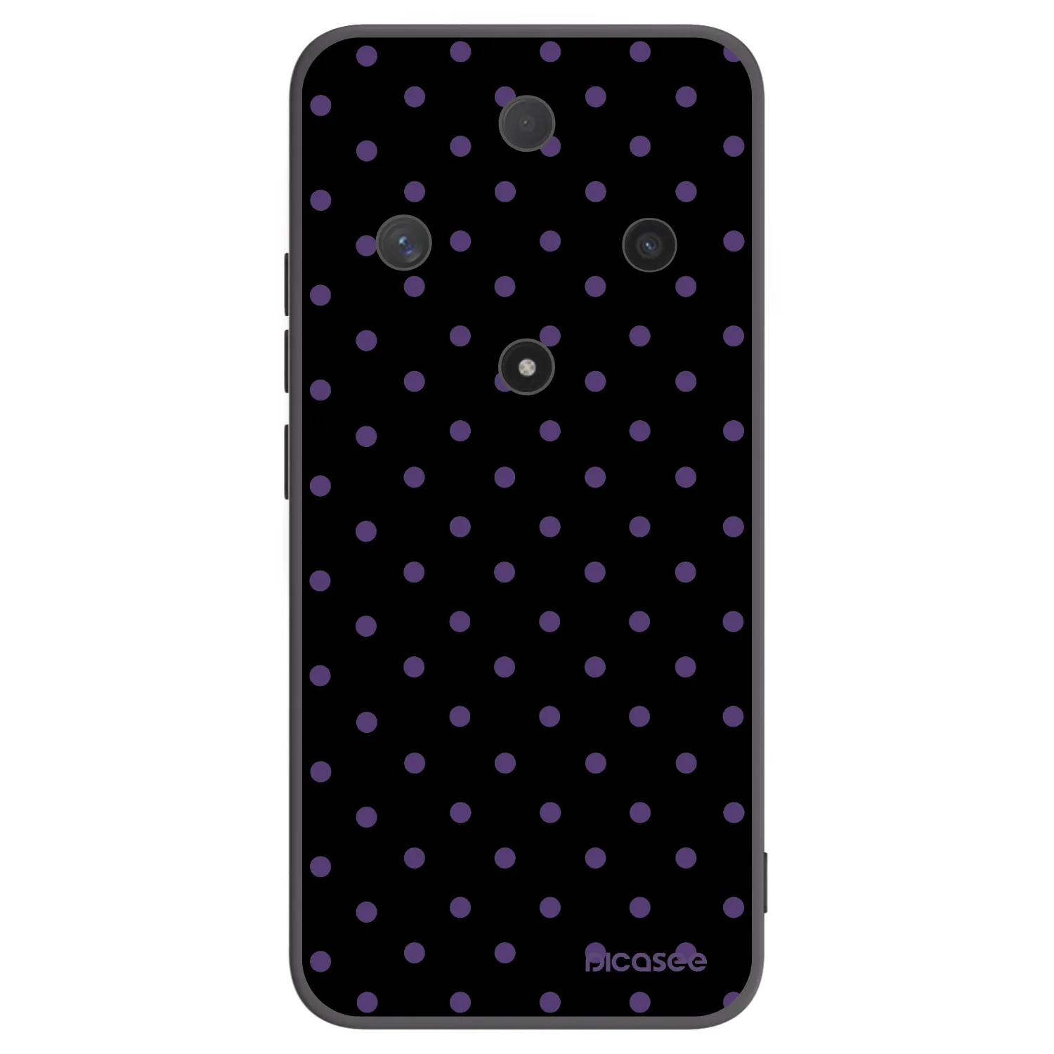 Picasee silikónový čierny obal pre Honor Magic6 Lite 5G - Flickers