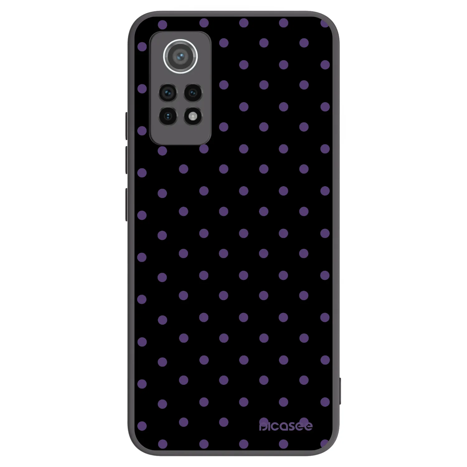 Picasee silikónový čierny obal pre Xiaomi Redmi Note 12 Pro 4G - Flickers