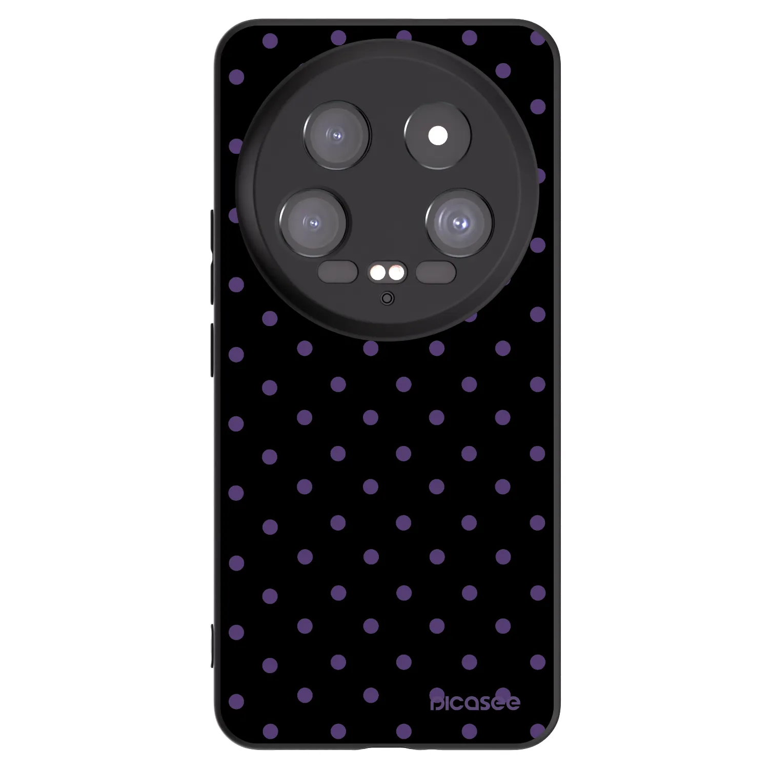 Picasee silikónový čierny obal pre Xiaomi 14 Ultra - Flickers