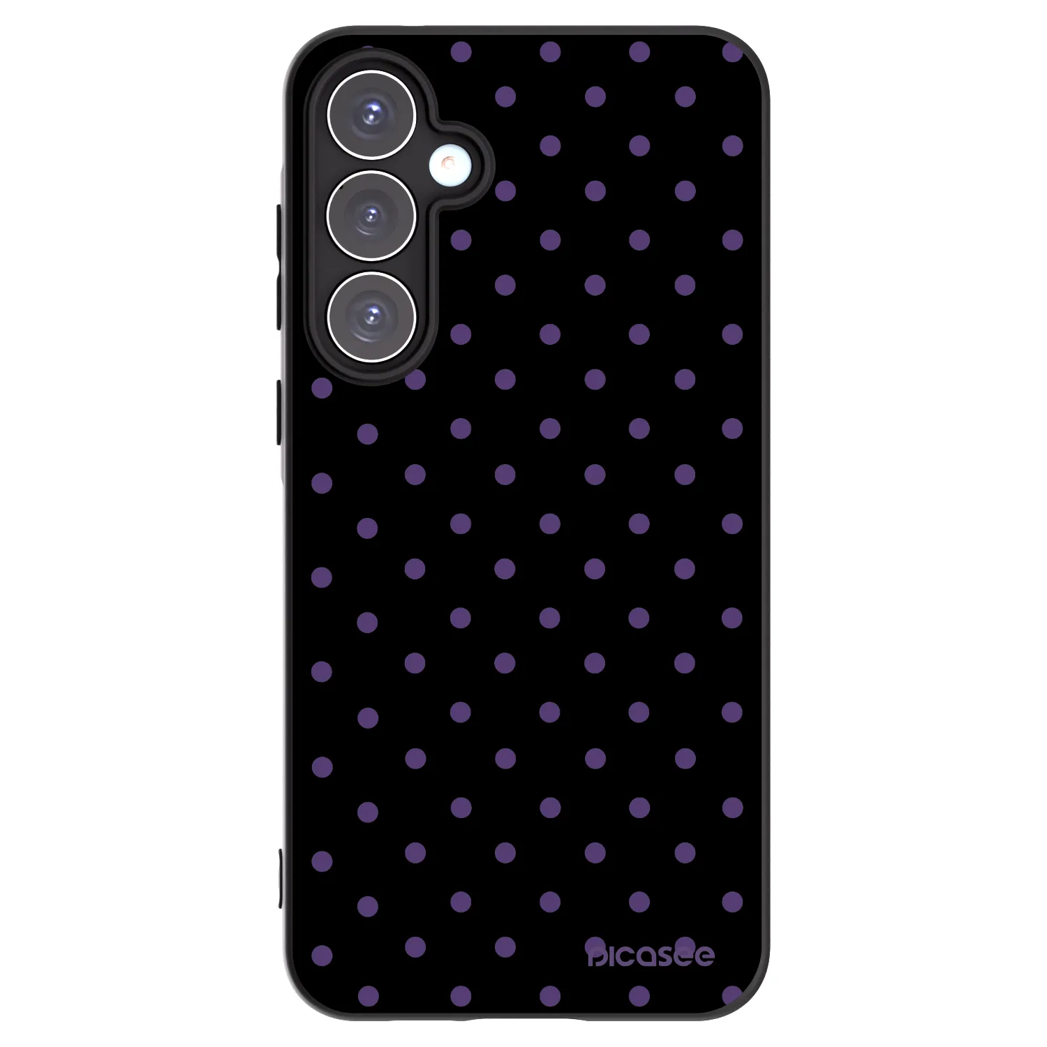 Picasee silikónový čierny obal pre Samsung Galaxy A55 5G A556B - Flickers