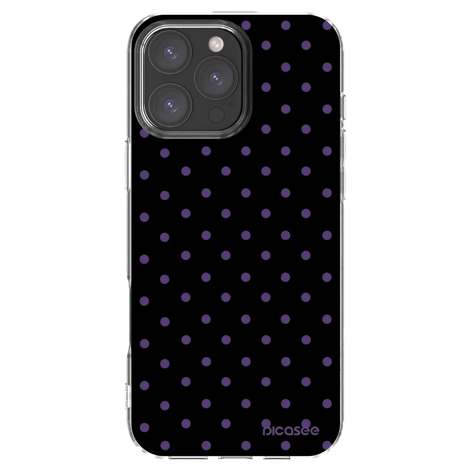 Picasee silikónový prehľadný obal pre Apple iPhone 16 Pro Max - Flickers