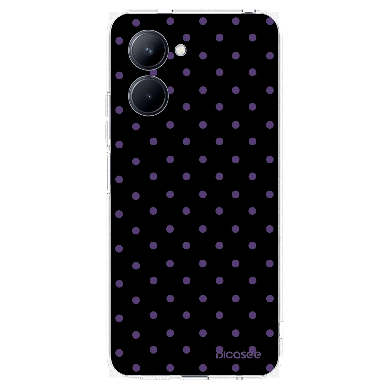 Picasee silikónový prehľadný obal pre Realme C33 (2023) - Flickers