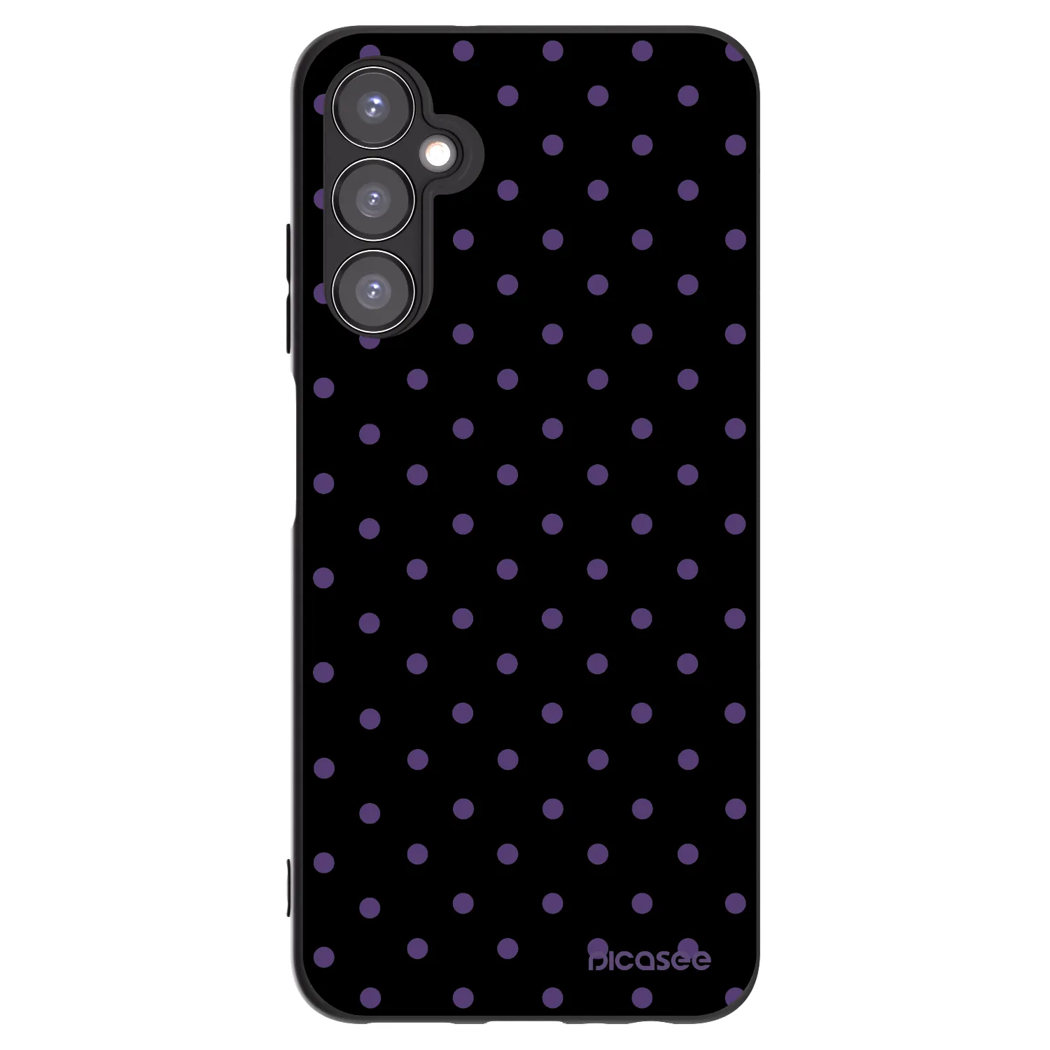 Picasee silikónový čierny obal pre Samsung Galaxy A05s A057G - Flickers