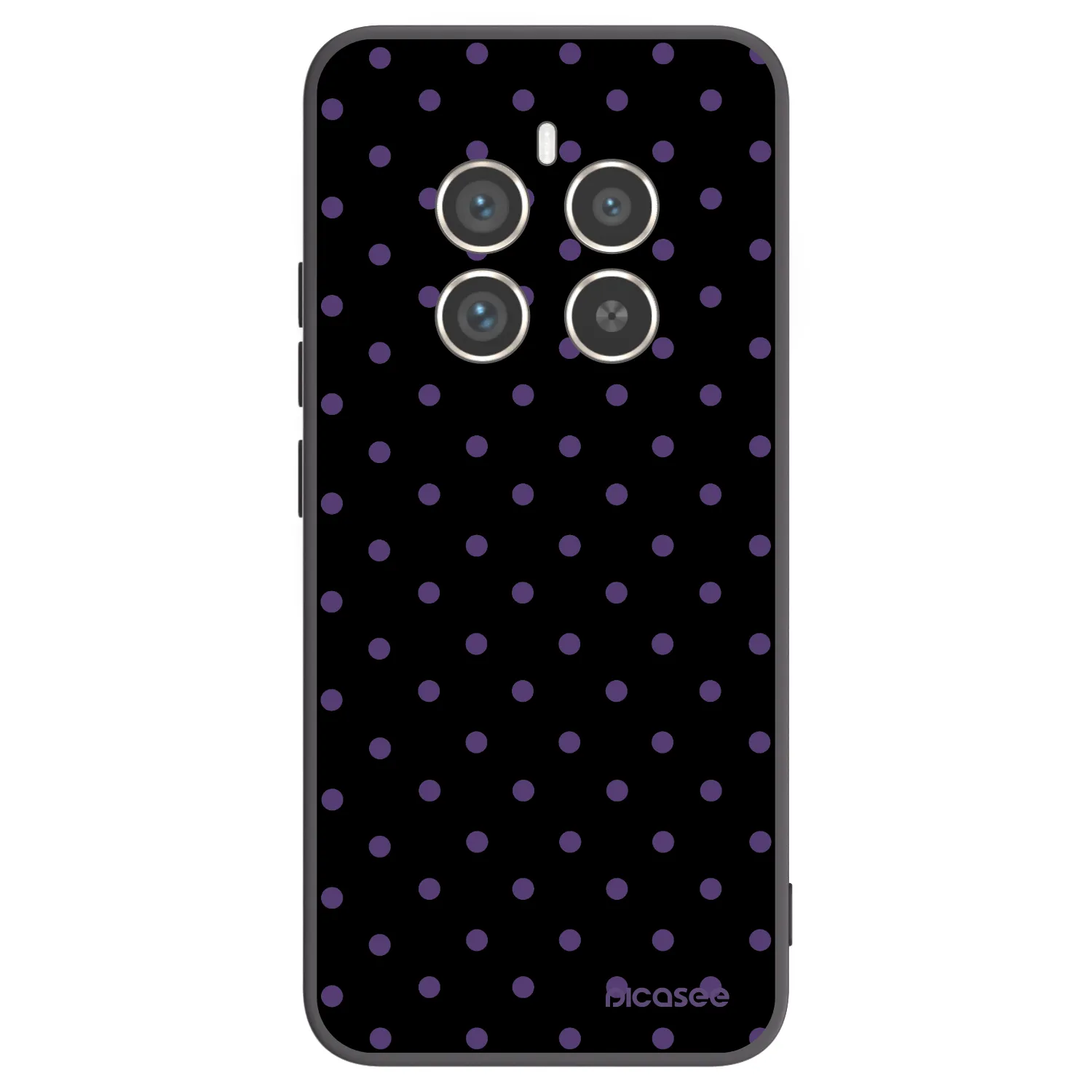 Picasee silikónový čierny obal pre Realme 12 Pro 5G - Flickers