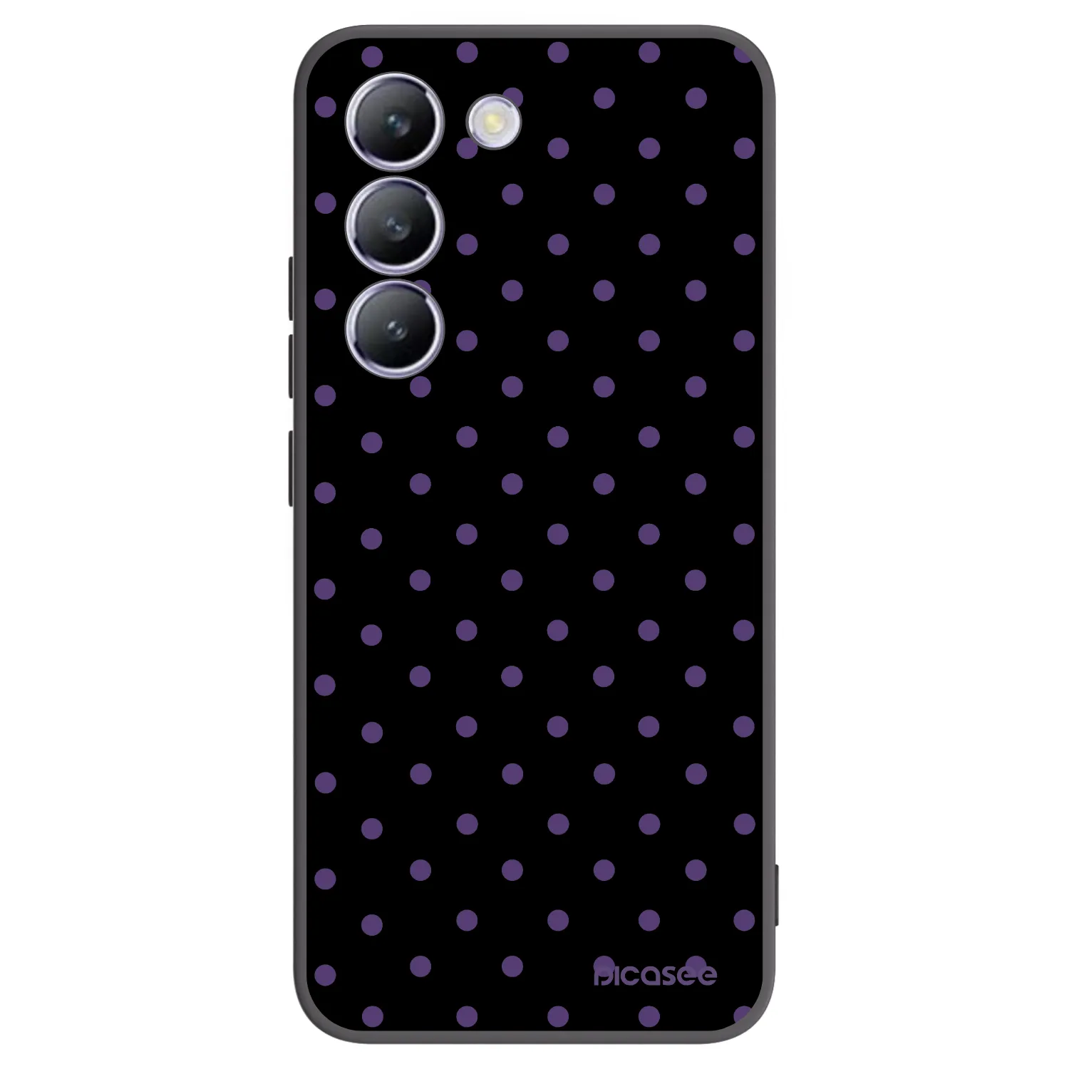 Picasee silikónový čierny obal pre Vivo V40 SE 5G - Flickers