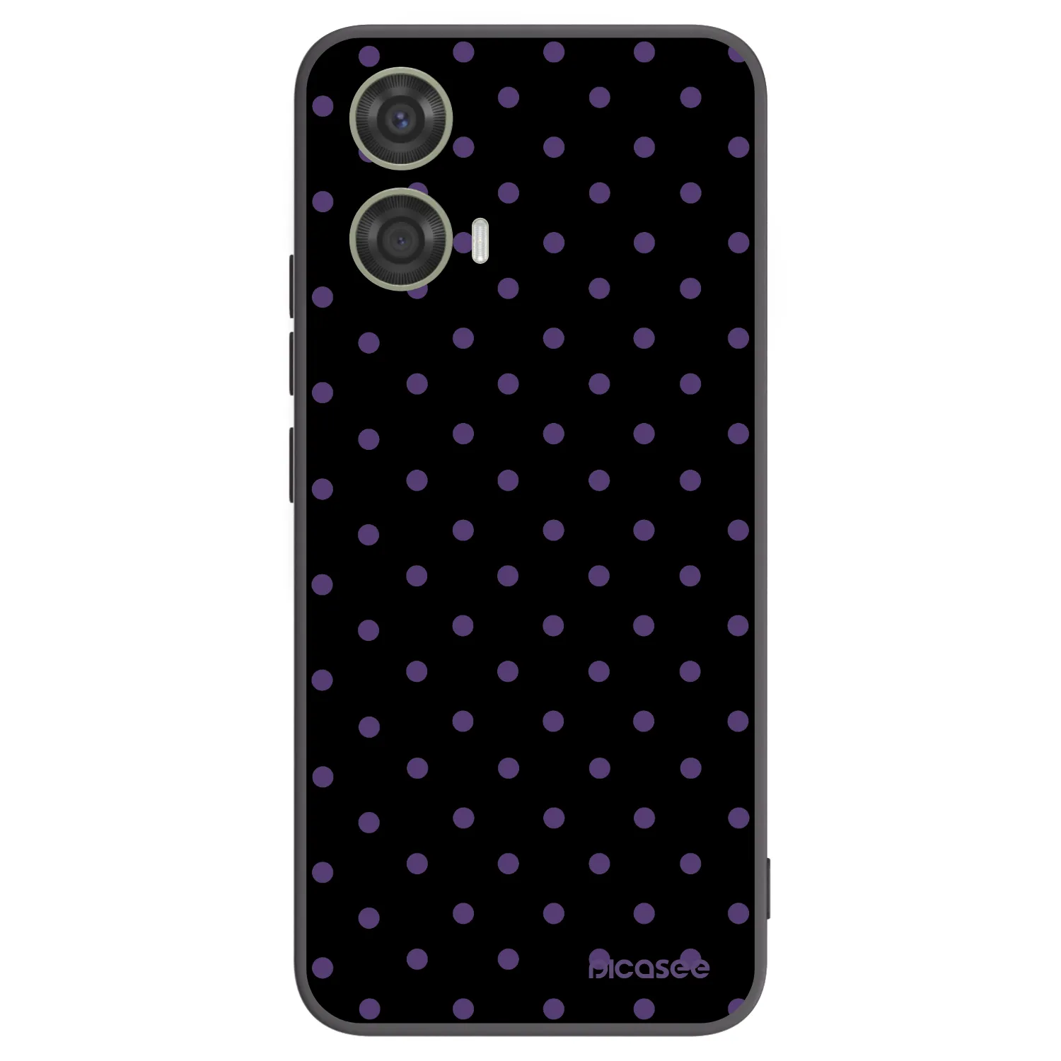 Picasee silikónový čierny obal pre Motorola Moto G24 - Flickers