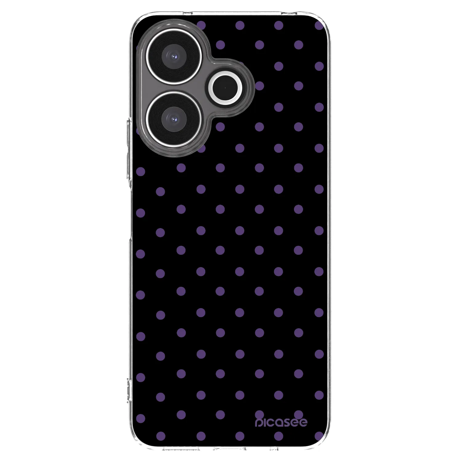 Picasee silikónový prehľadný obal pre Xiaomi Redmi 13 4G - Flickers