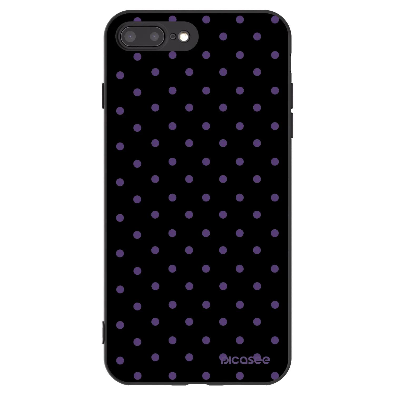 Picasee silikónový čierny obal pre Apple iPhone 7 Plus - Flickers