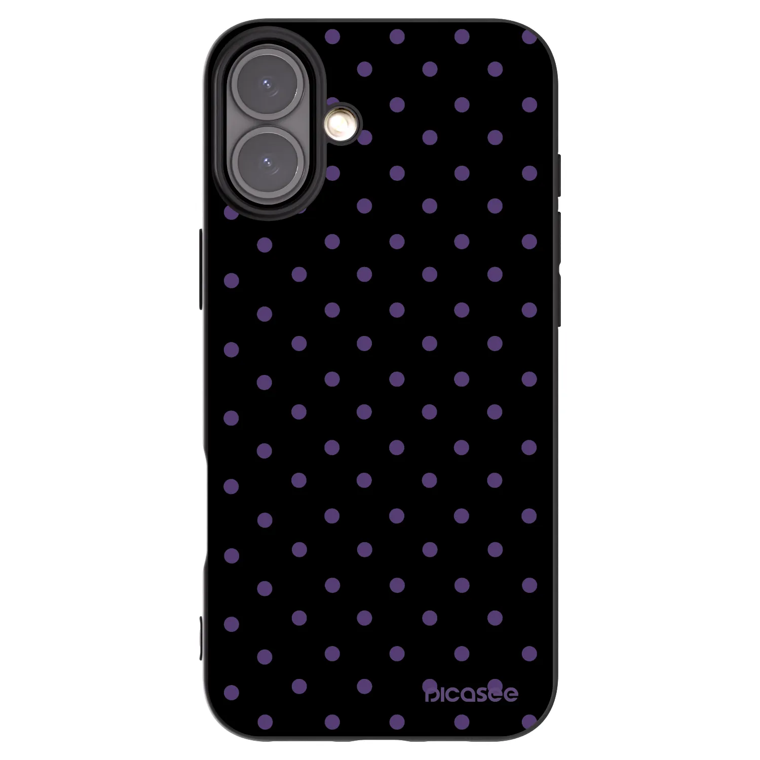 Picasee silikónový čierny obal pre Apple iPhone 16 Plus - Flickers