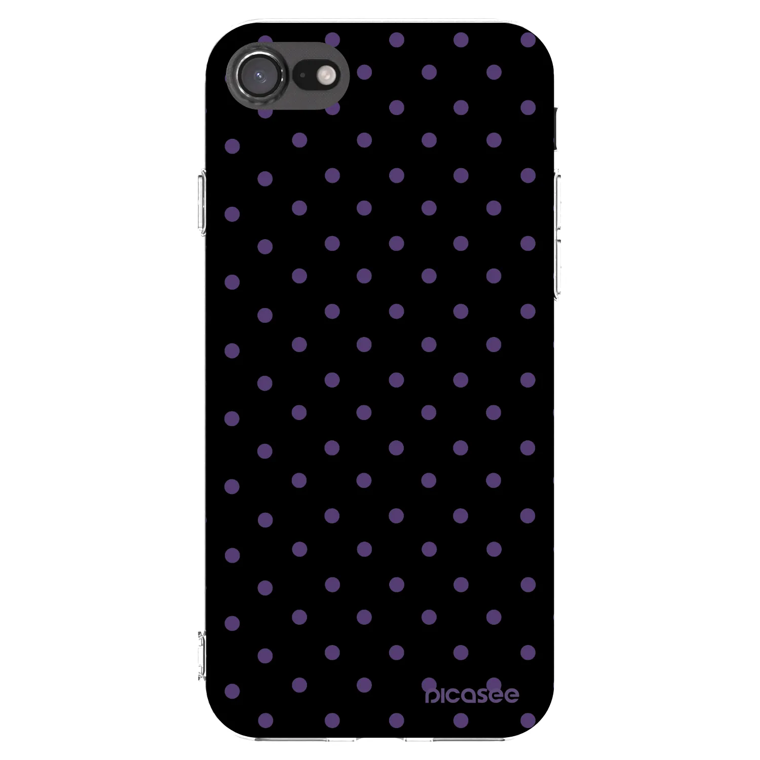 Picasee silikónový prehľadný obal pre Apple iPhone 7 - Flickers