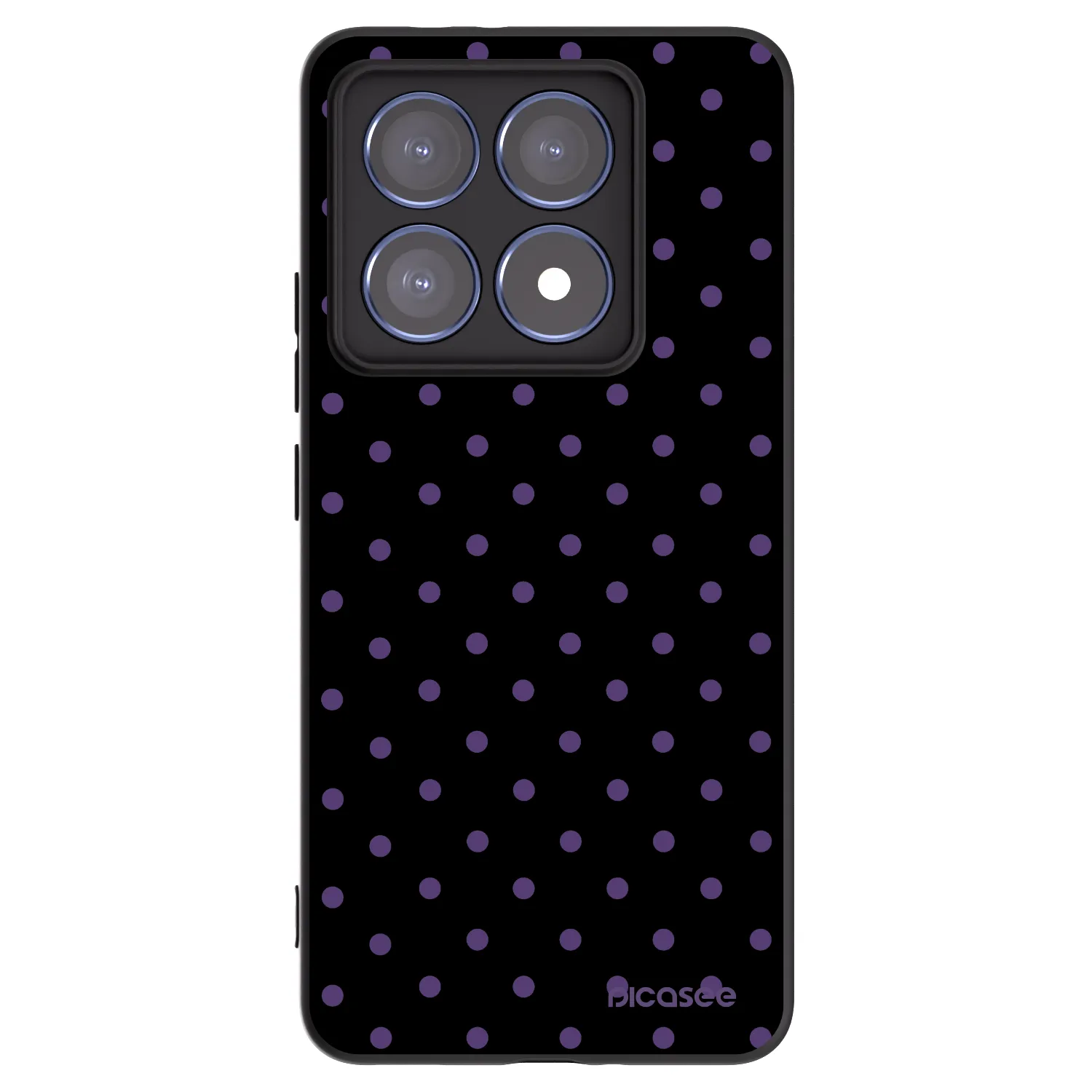 Picasee silikónový čierny obal pre Xiaomi 14T Pro - Flickers