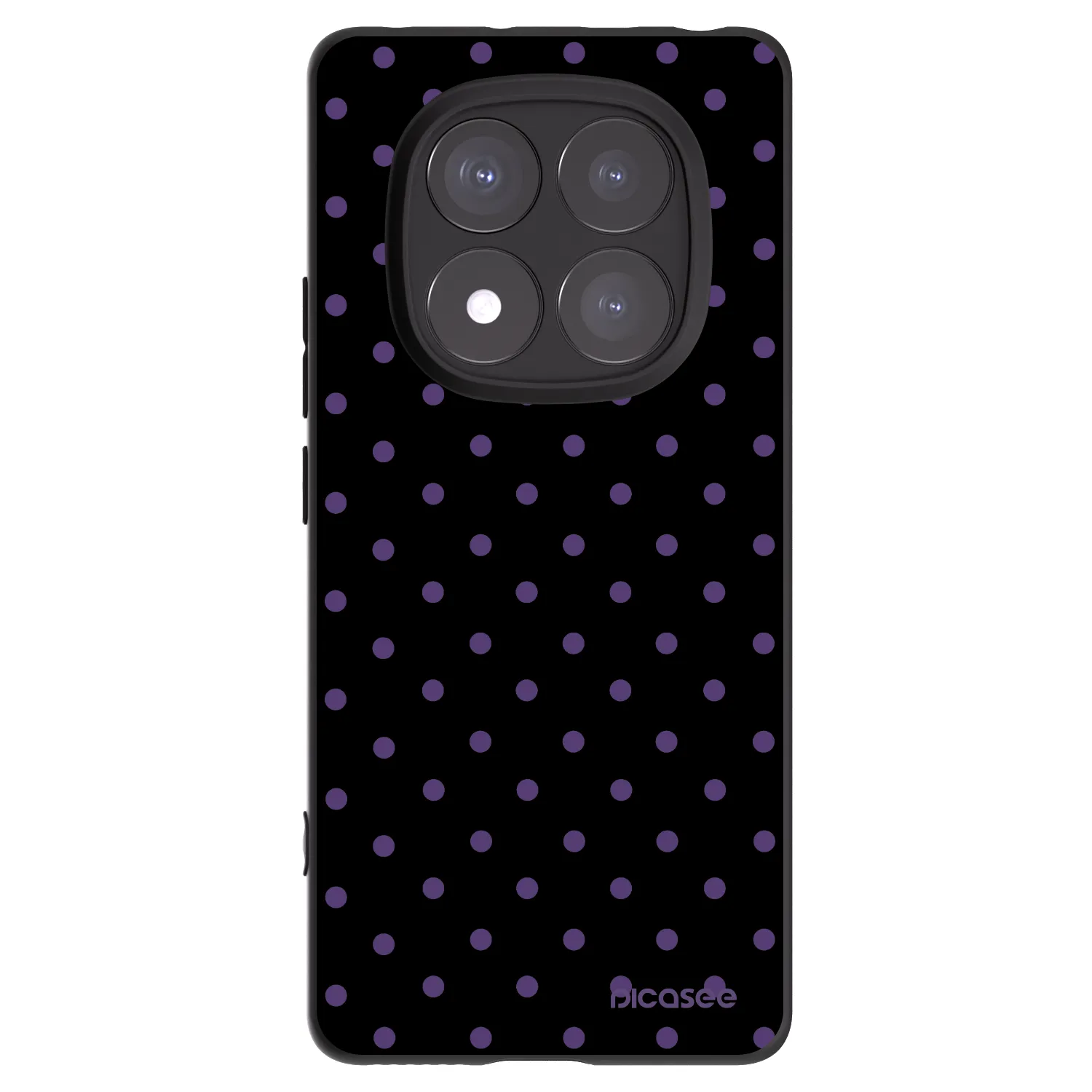 Picasee silikónový čierny obal pre Xiaomi Redmi Note 14 Pro+ 5G - Flickers