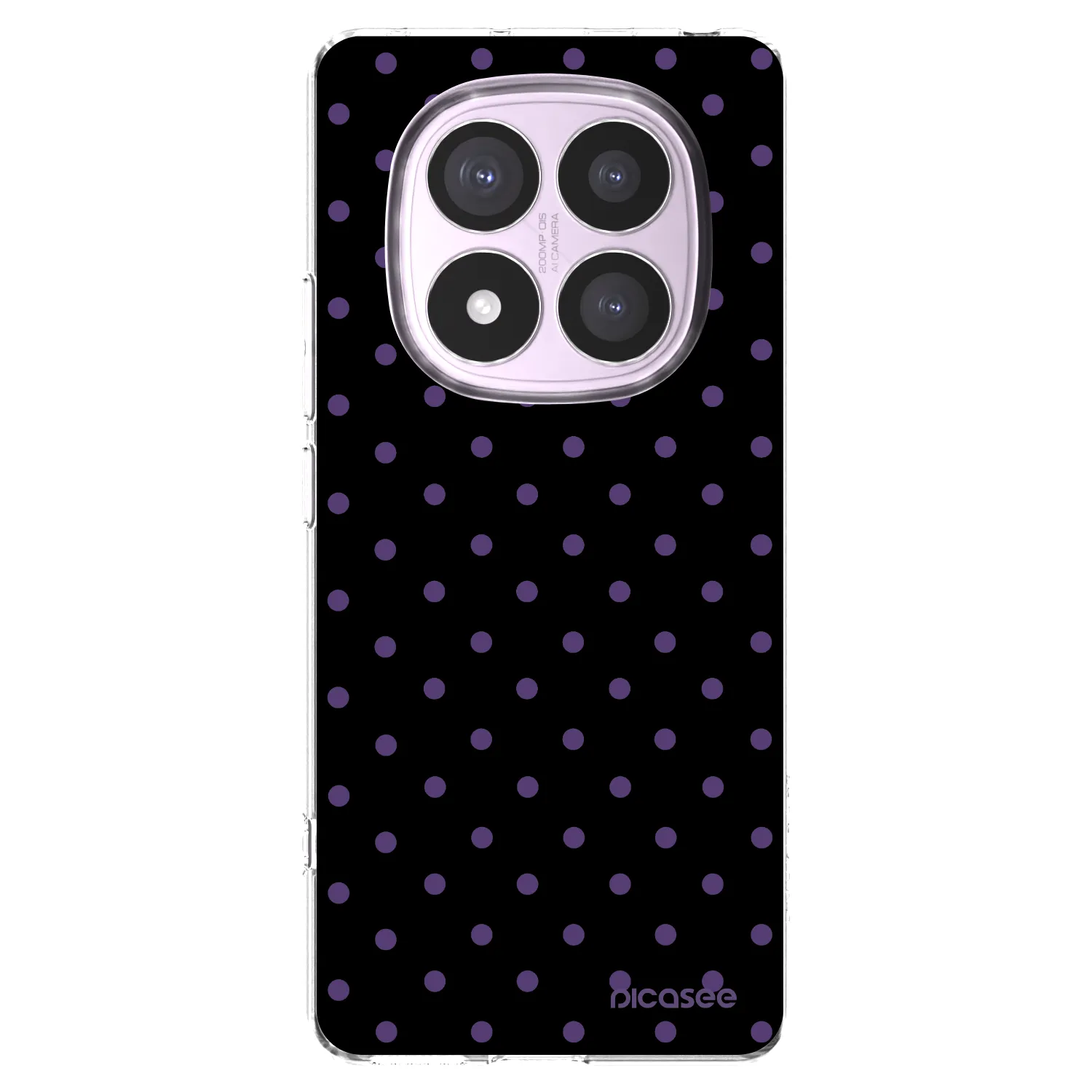 Picasee silikónový prehľadný obal pre Xiaomi Redmi Note 14 Pro 5G - Flickers