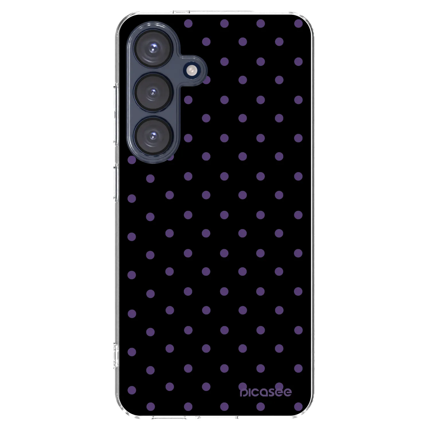 Picasee silikónový prehľadný obal pre Samsung Galaxy S25 5G - Flickers