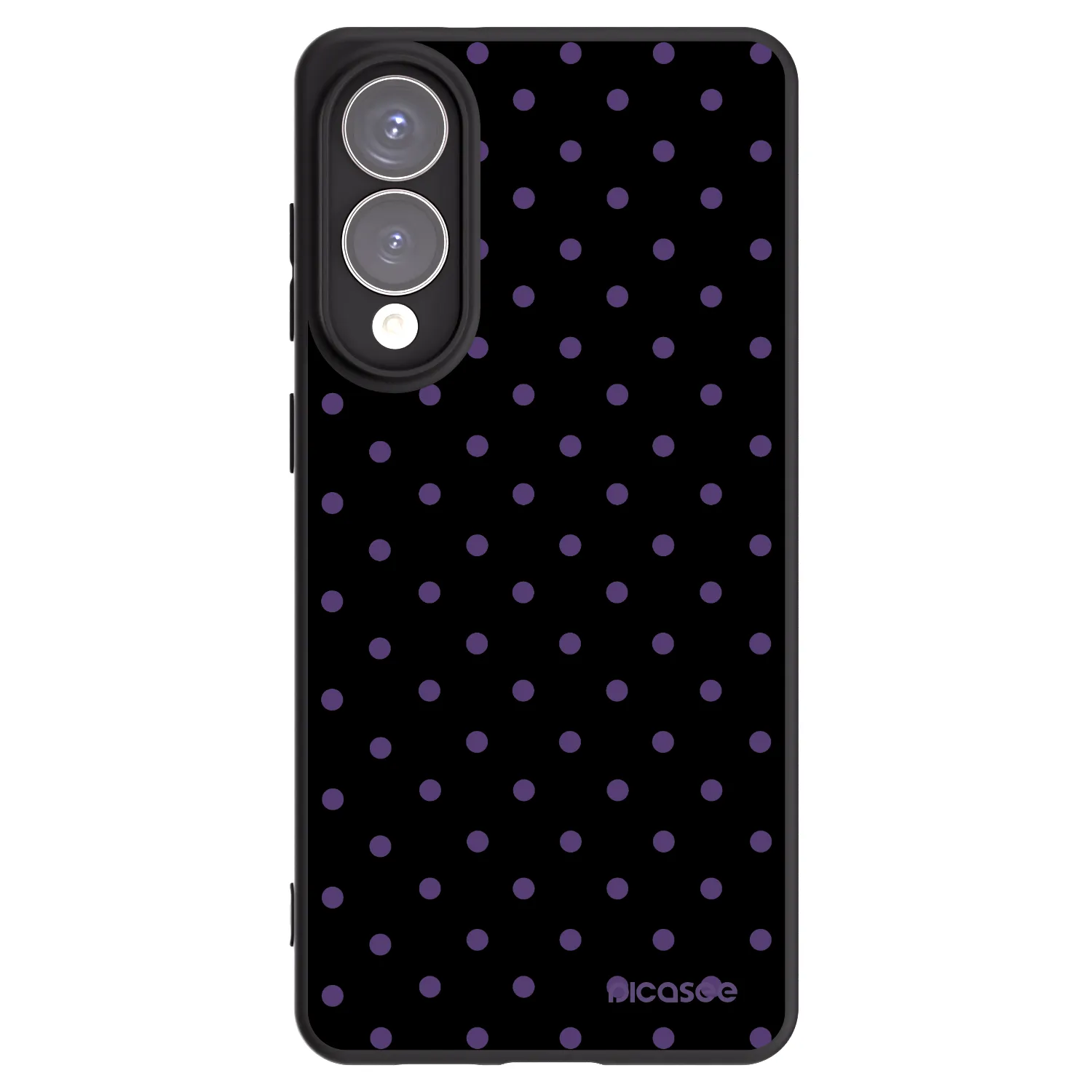 Picasee silikónový čierny obal pre Samsung Galaxy S25 Edge 5G - Flickers