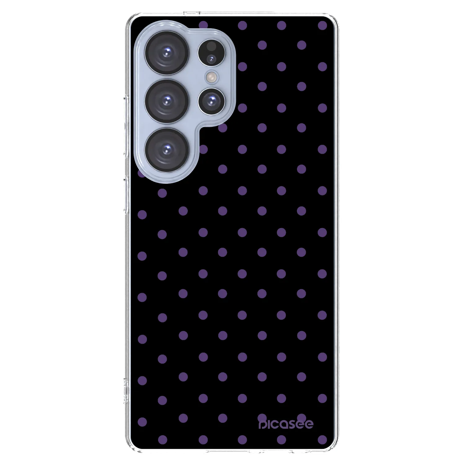 Picasee silikónový prehľadný obal pre Samsung Galaxy S25 Ultra 5G - Flickers