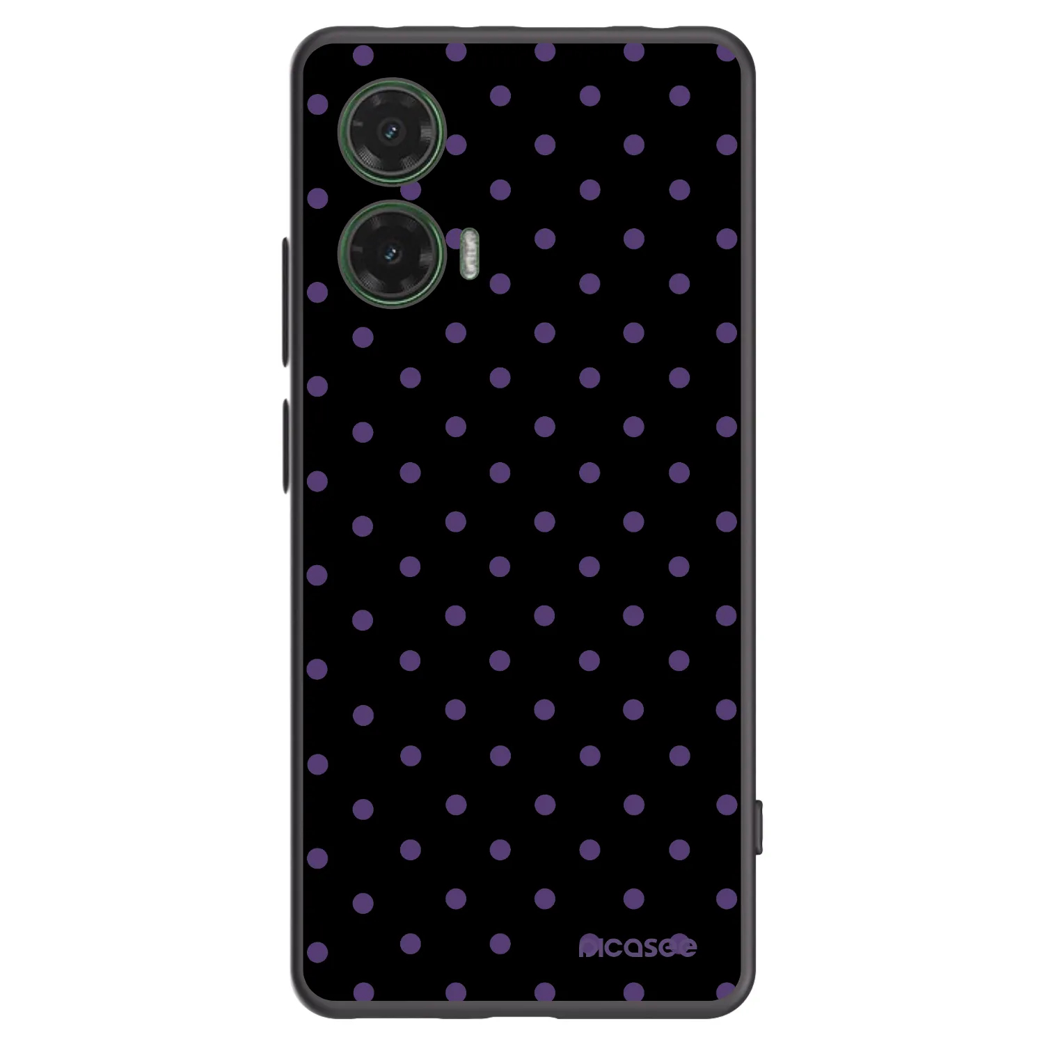 Picasee silikónový čierny obal pre Motorola Moto G35 5G - Flickers