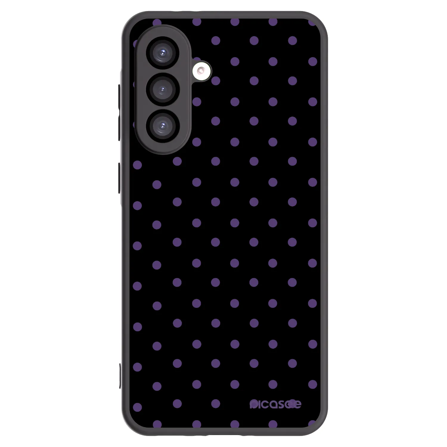 Picasee silikónový čierny obal pre Samsung Galaxy A26 5G A266B - Flickers