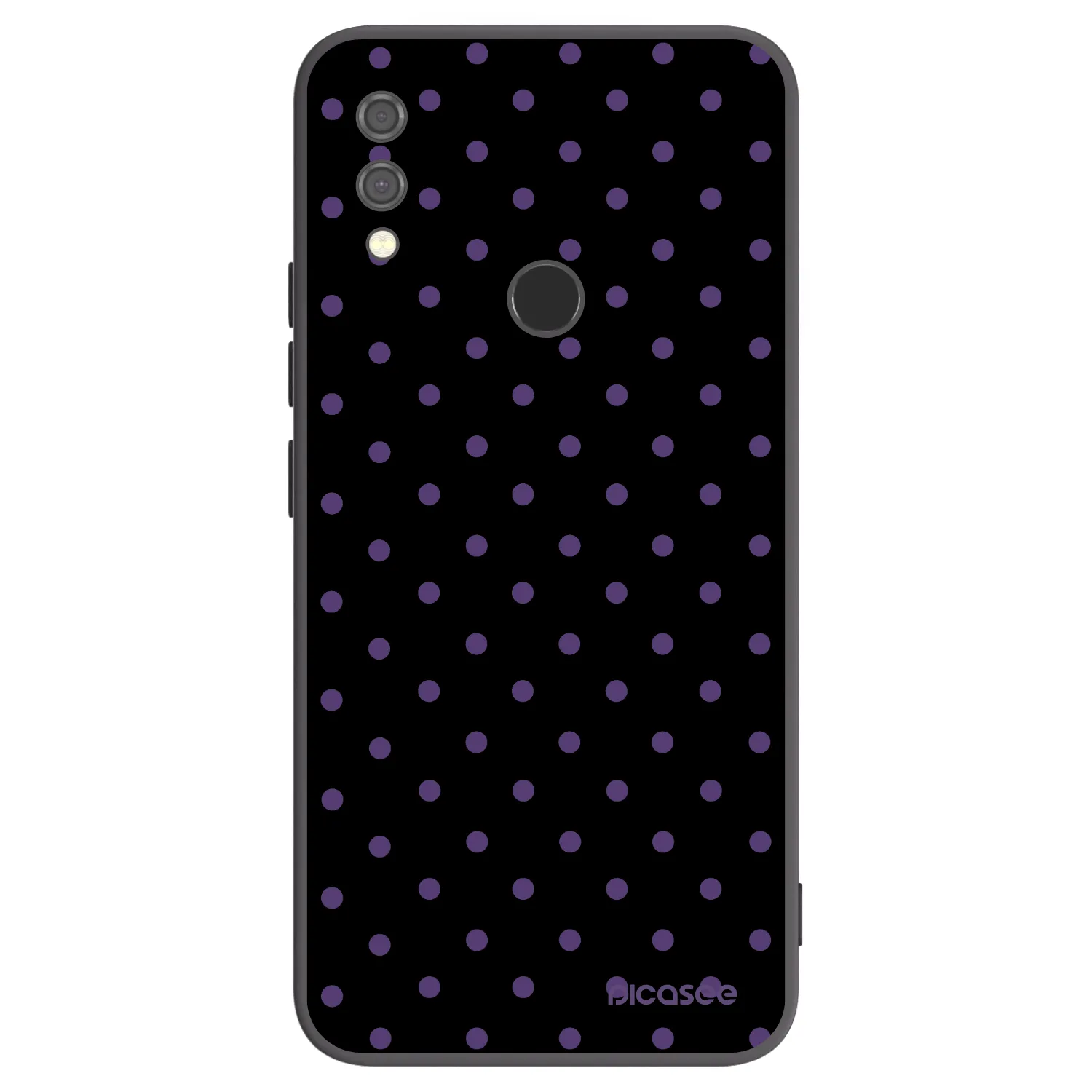 Picasee silikónový čierny obal pre Xiaomi Redmi Note 7 - Flickers