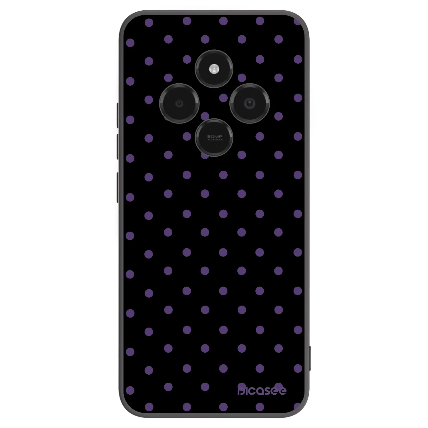 Picasee silikónový čierny obal pre Xiaomi Poco C75 - Flickers