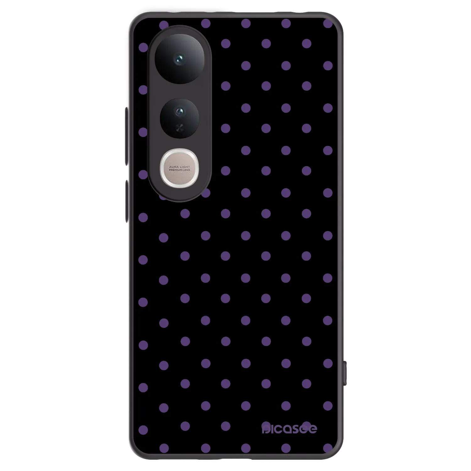 Picasee silikónový čierny obal pre Vivo V50 Lite 5G - Flickers