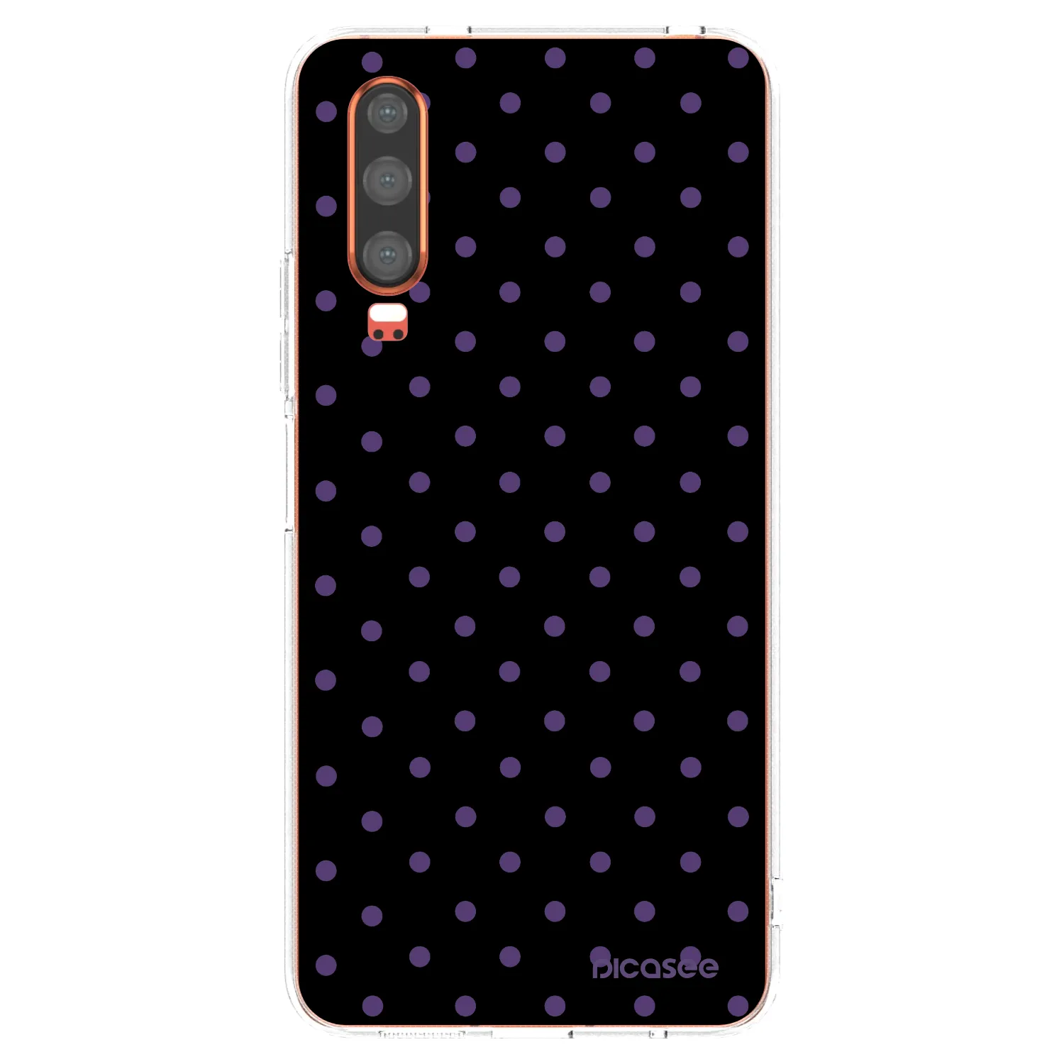 Picasee silikónový prehľadný obal pre Huawei P30 - Flickers