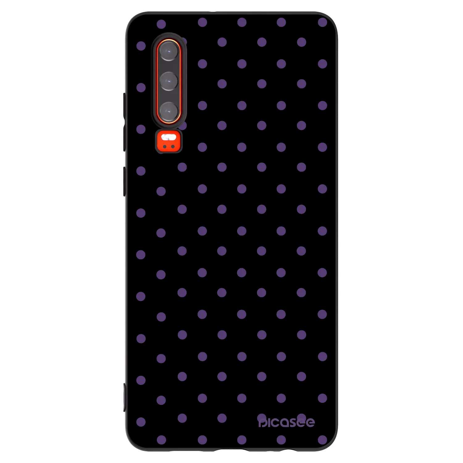 Picasee silikónový čierny obal pre Huawei P30 - Flickers