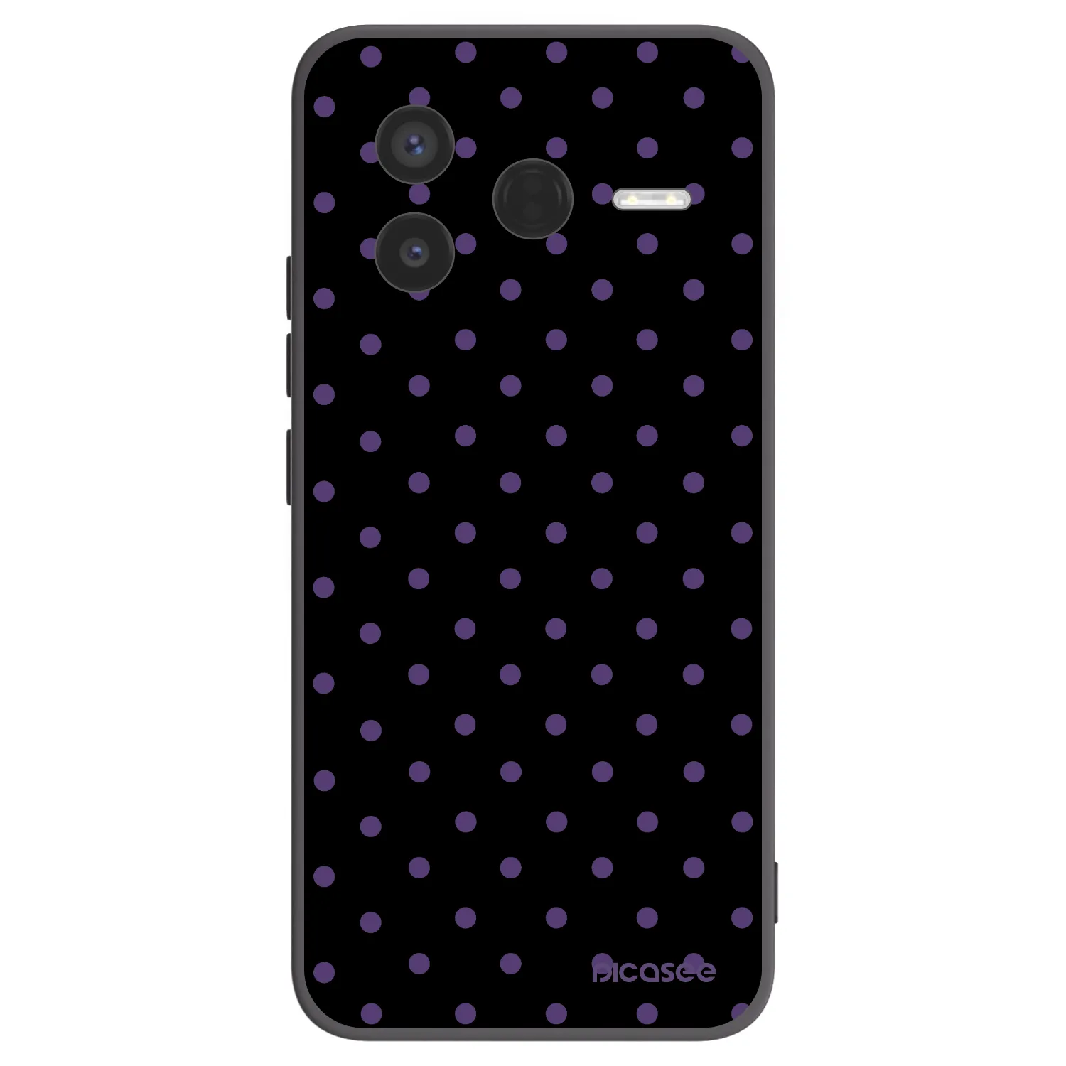 Picasee silikónový čierny obal pre Xiaomi Poco F7 Pro 5G - Flickers