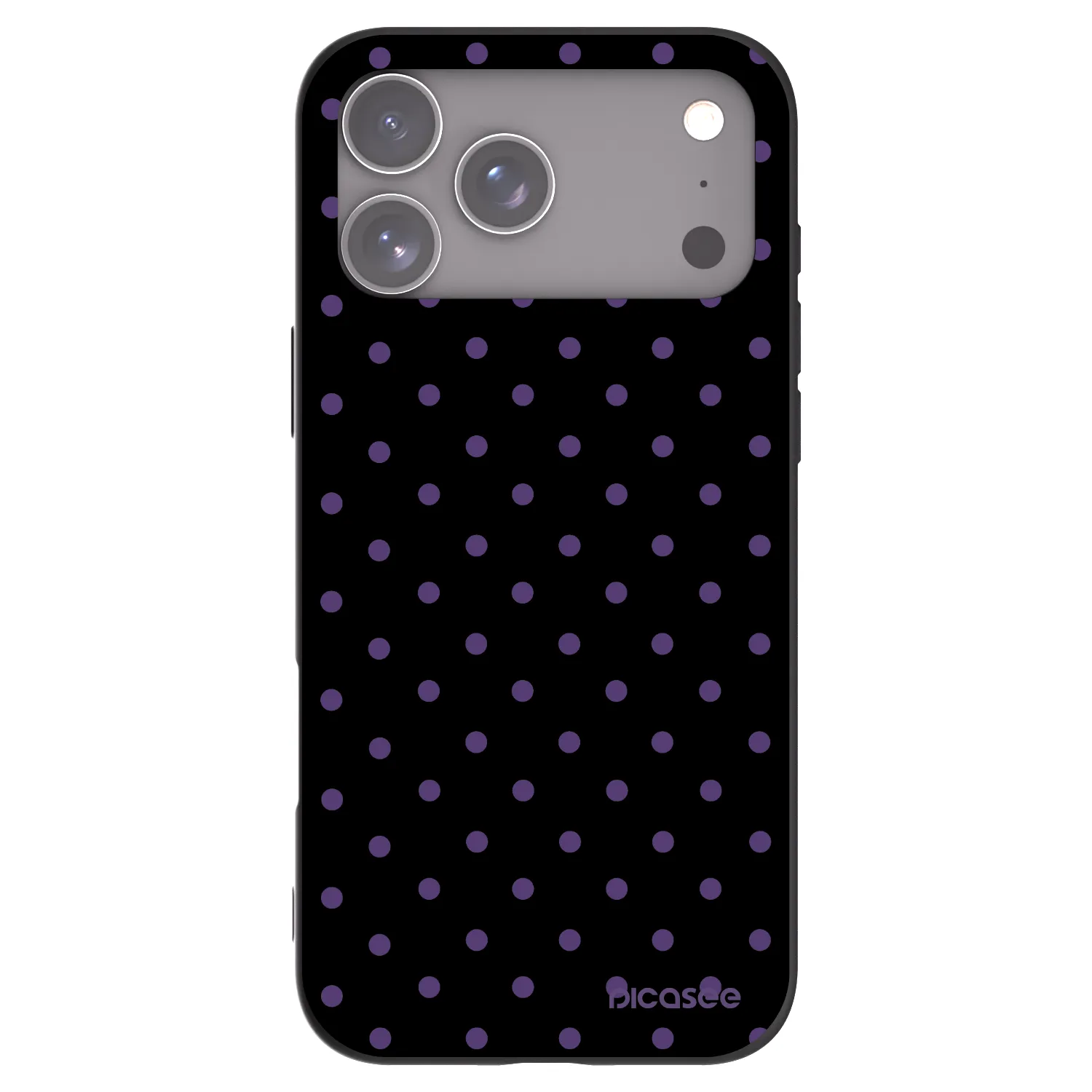 Picasee silikónový čierny obal pre Apple iPhone 17 Pro Max - Flickers