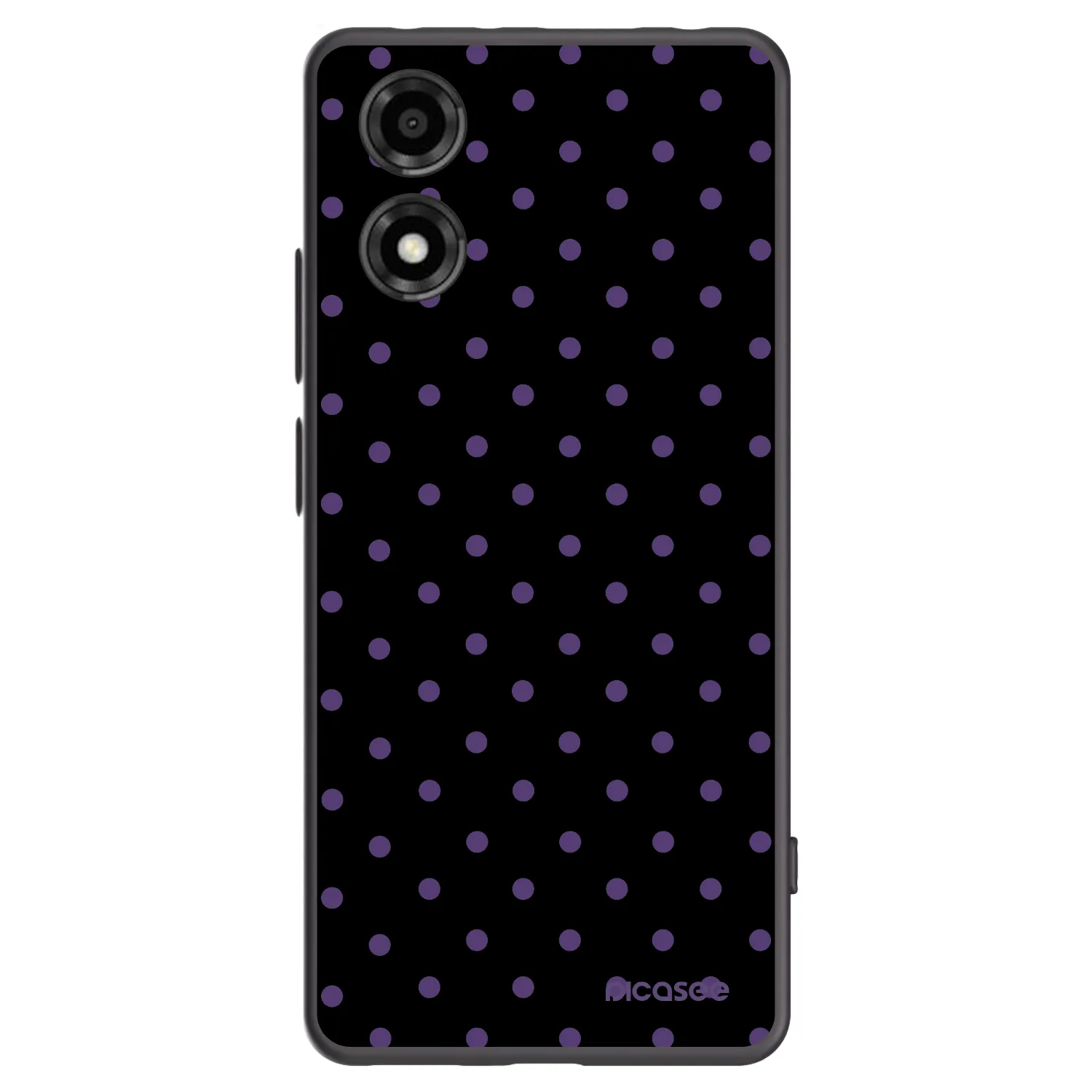 Picasee silikónový čierny obal pre Motorola Moto E14 - Flickers