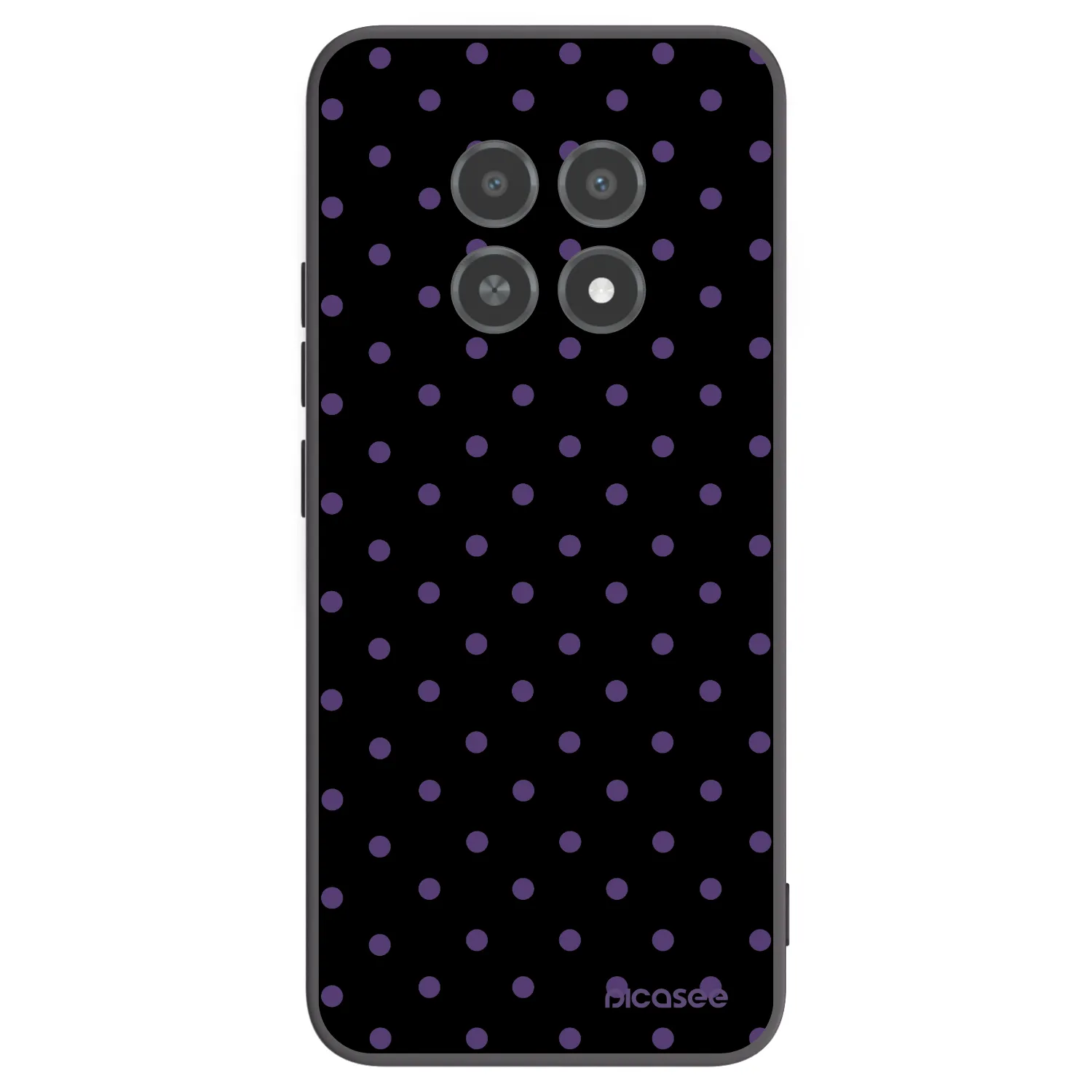 Picasee silikónový čierny obal pre Realme 12X - Flickers