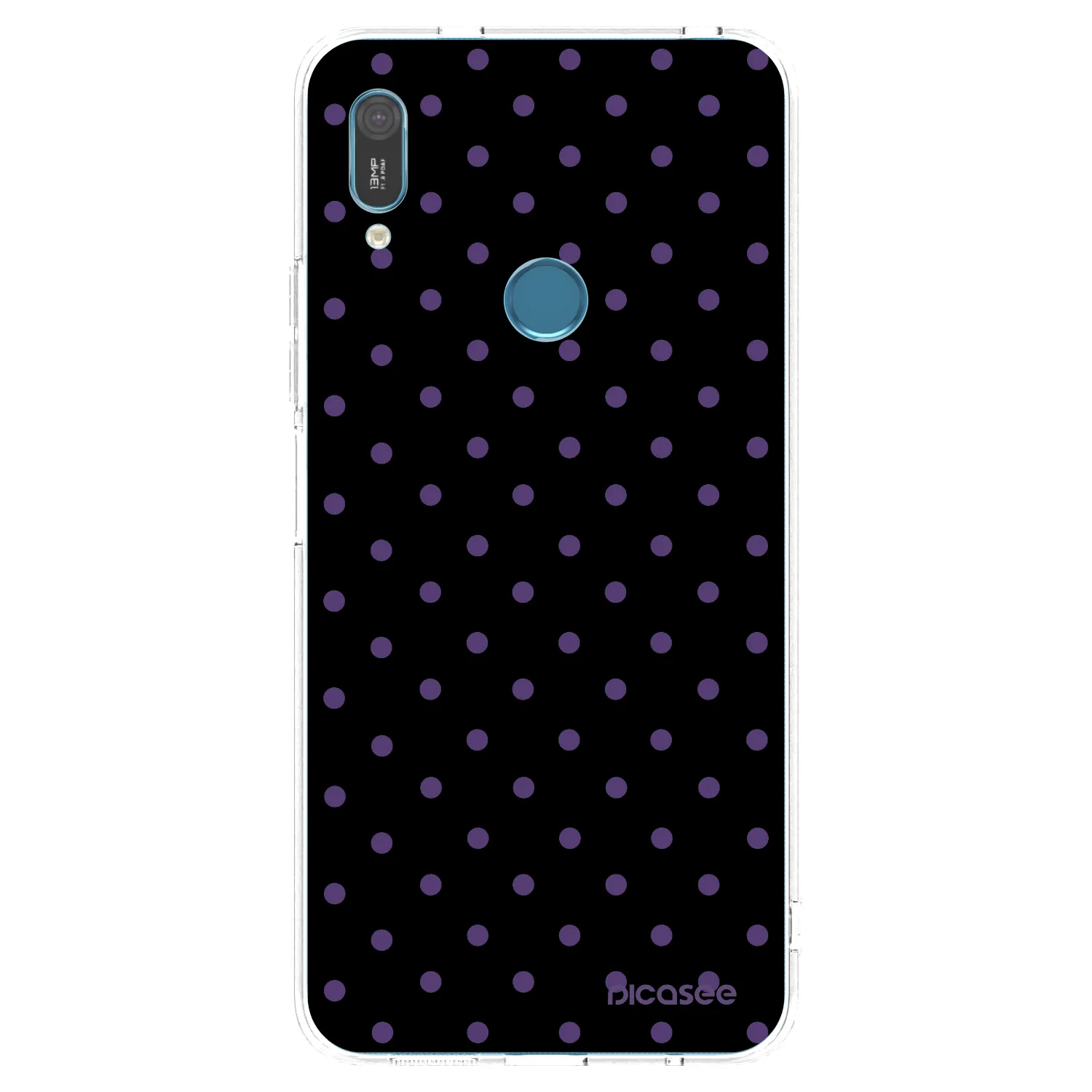 Picasee silikónový prehľadný obal pre Huawei Y6 2019 - Flickers