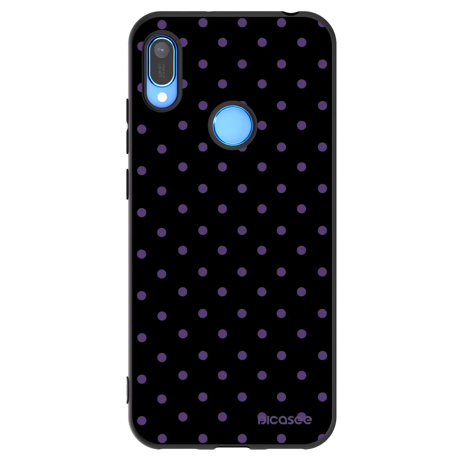Picasee silikónový čierny obal pre Huawei Y6 2019 - Flickers