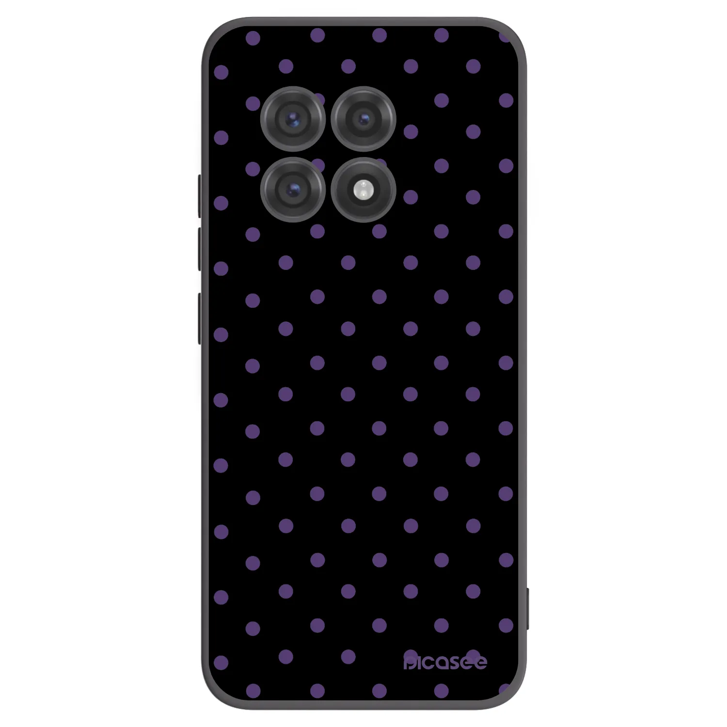 Picasee silikónový čierny obal pre OnePlus 13R 5G - Flickers