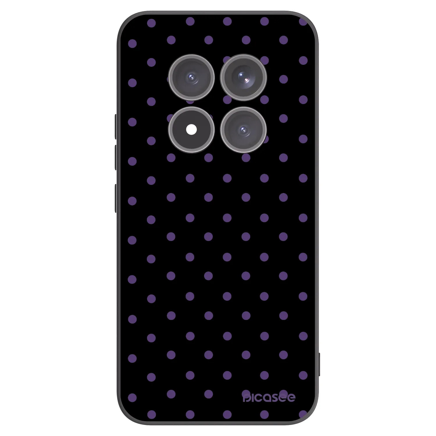 Picasee silikónový čierny obal pre Xiaomi Redmi Note 15 Pro+ - Flickers
