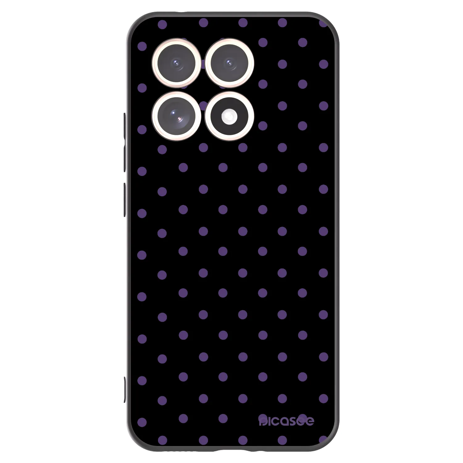Picasee silikónový čierny obal pre Xiaomi 15T - Flickers