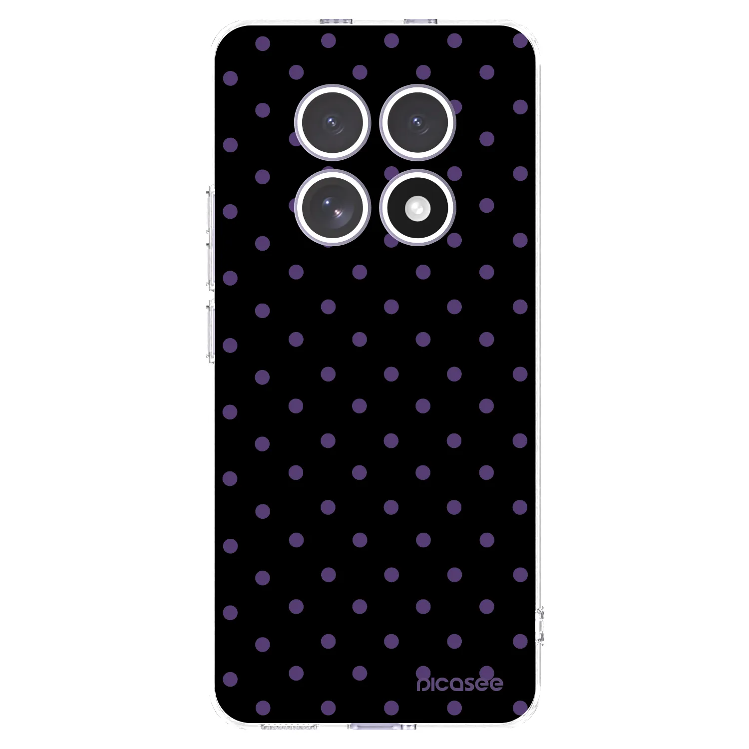 Picasee silikónový prehľadný obal pre Xiaomi Redmi Note 15 4G - Flickers