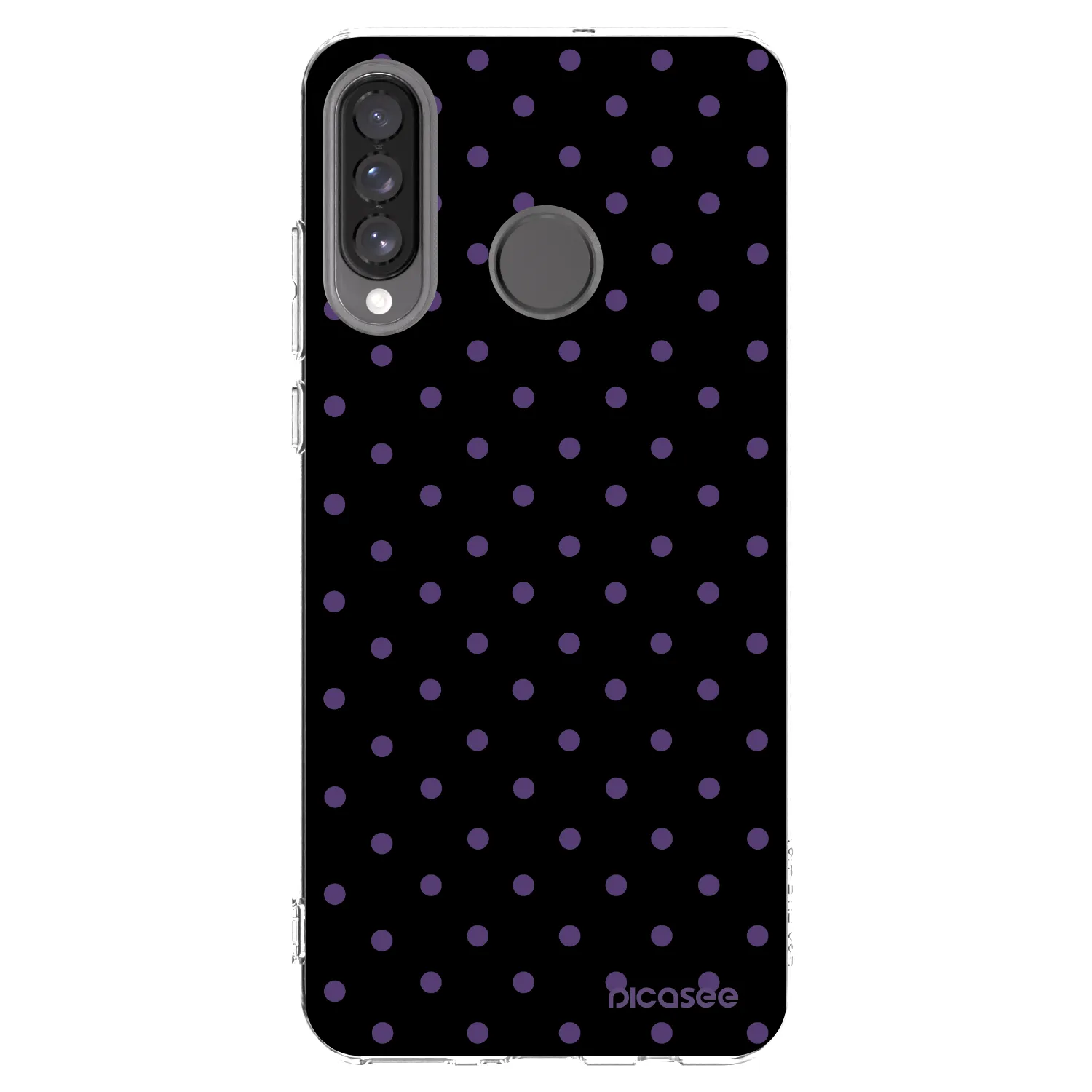 Picasee silikónový prehľadný obal pre Huawei P30 Lite - Flickers