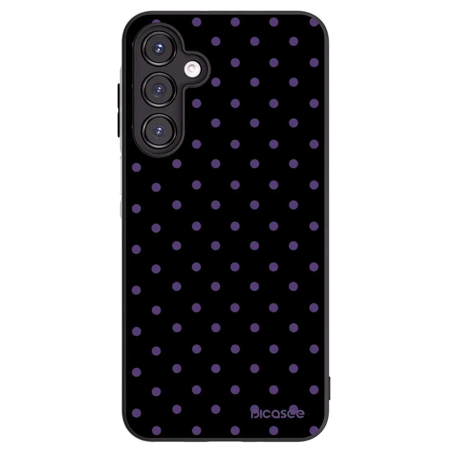 Picasee silikónový čierny obal pre Samsung Galaxy A16 4G - Flickers