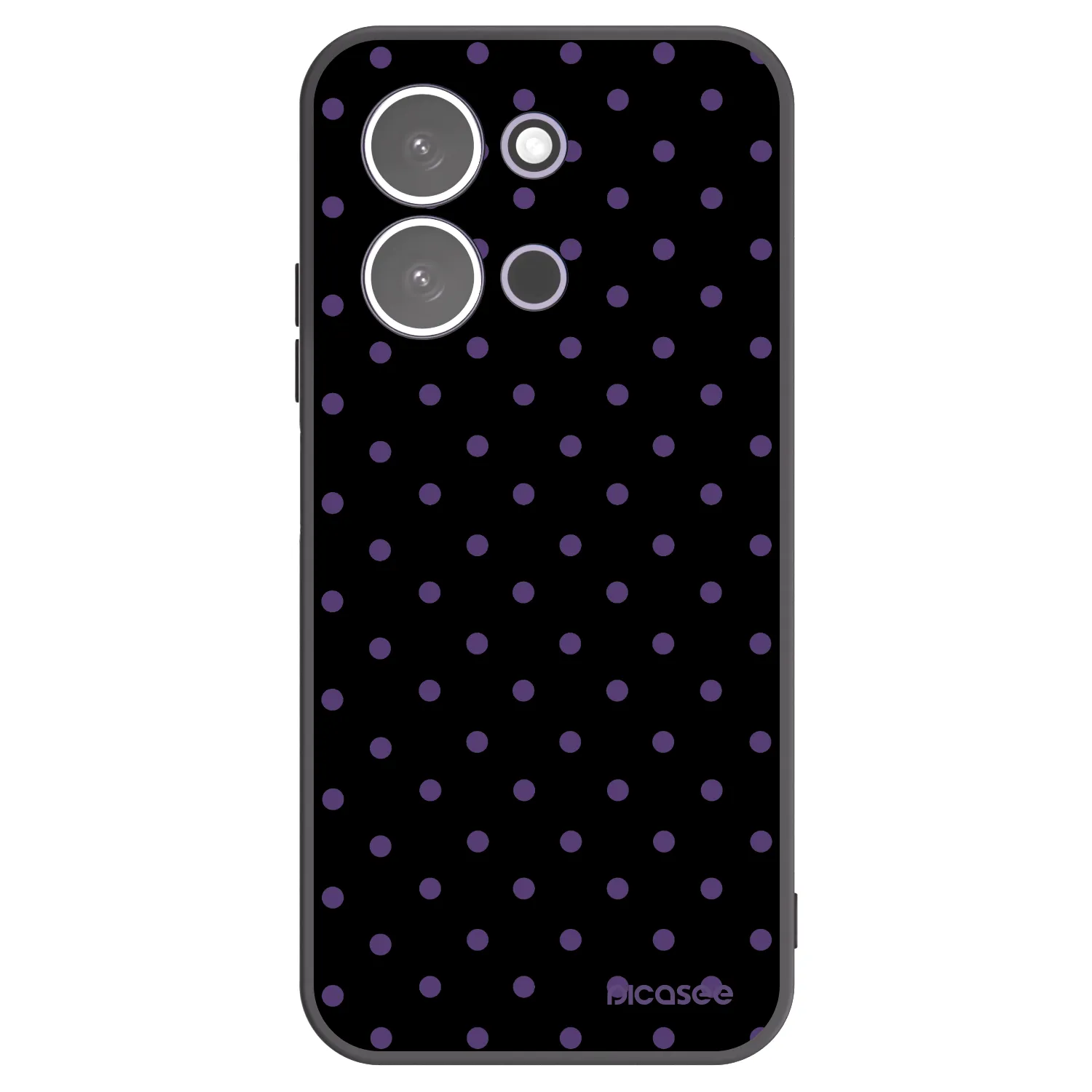 Picasee silikónový čierny obal pre Xiaomi Redmi 15C 5G - Flickers